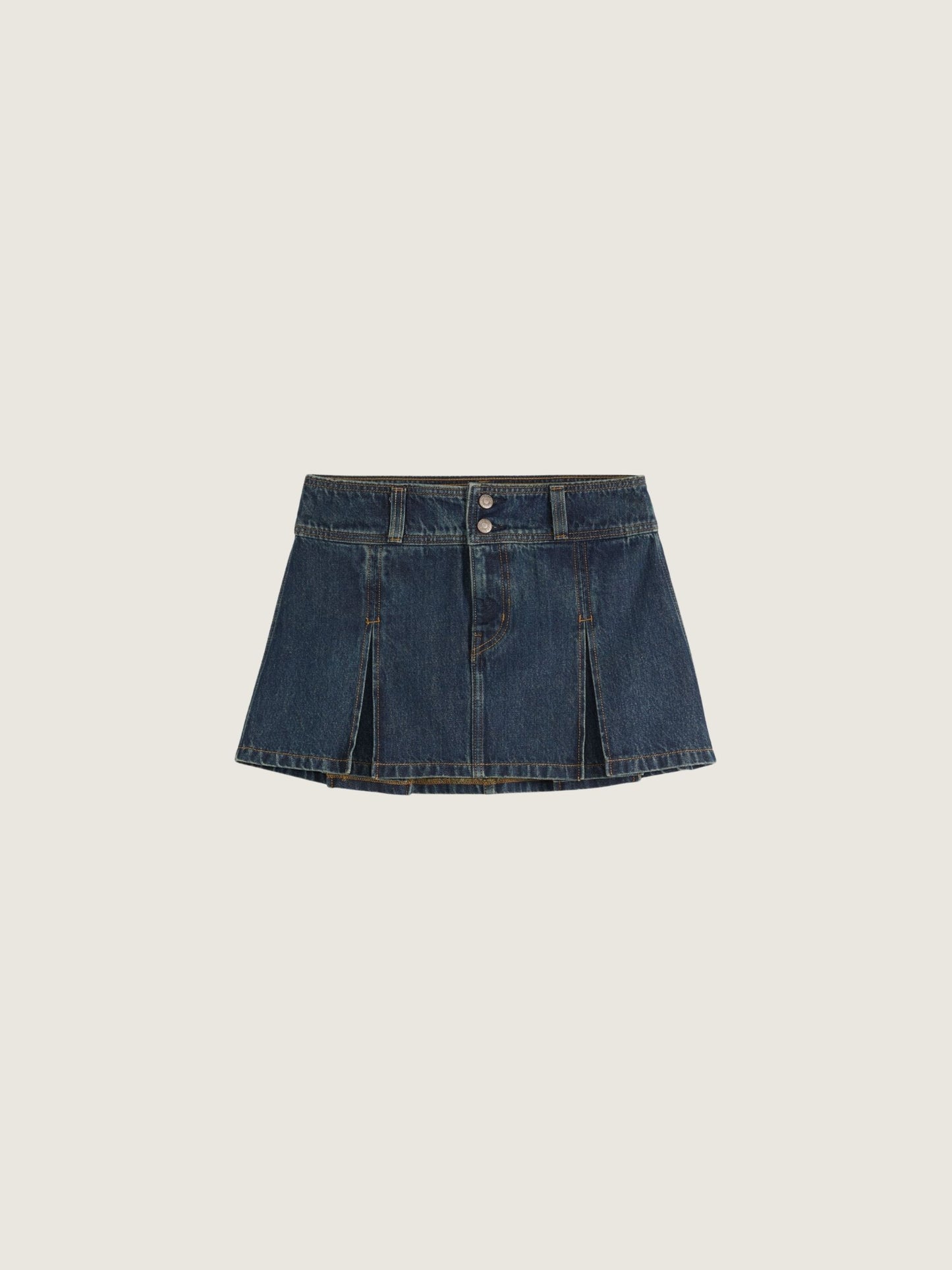 LEVI'S - Inverted Mini Pleated Skirt -