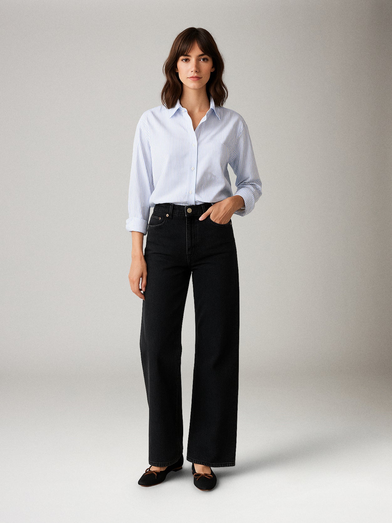 Ribcage Wide-Leg Jean - Rosie Posie – PLENTY