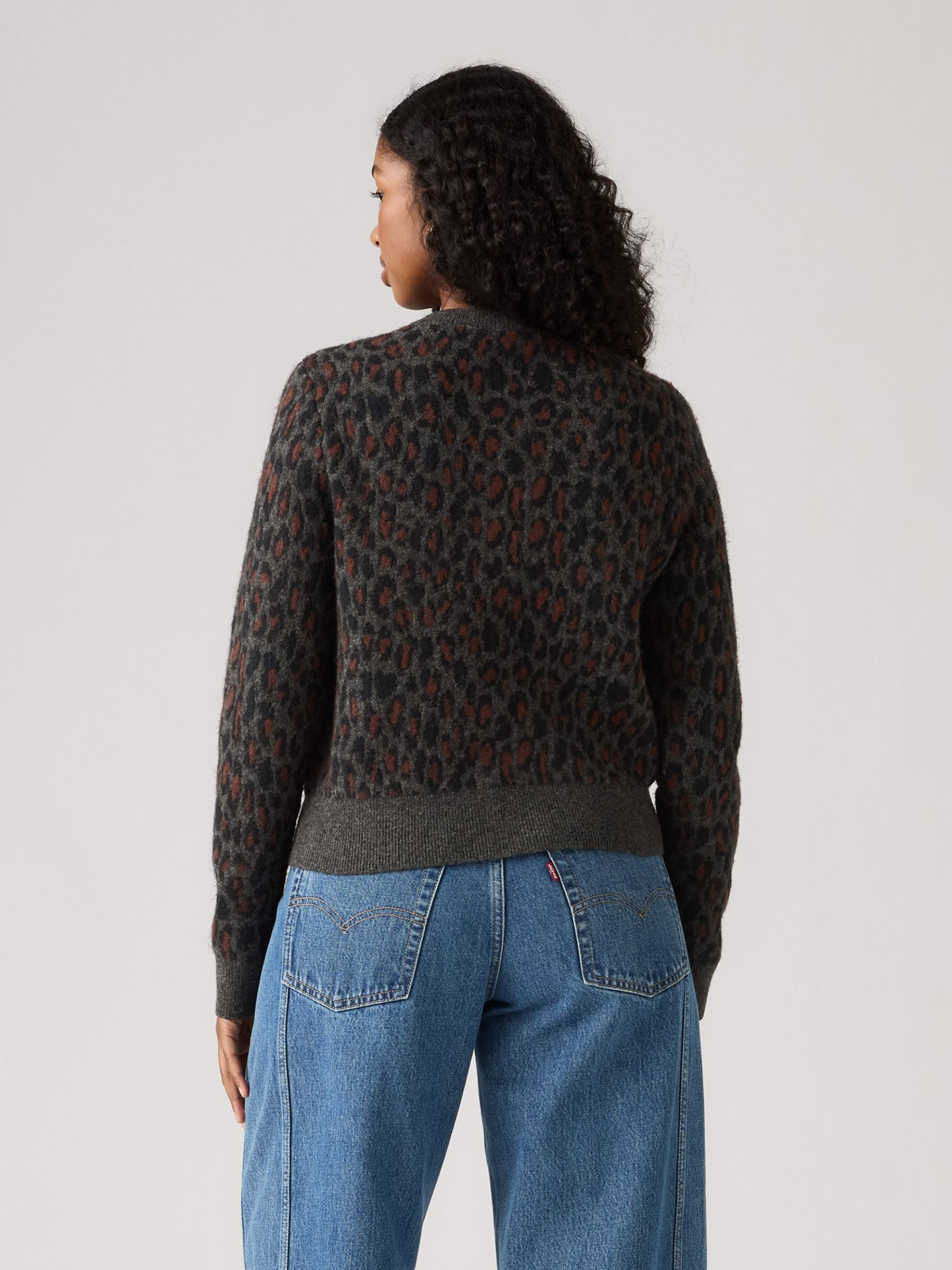 LEVI'S - Tara Wooly Leopard Cardigan -