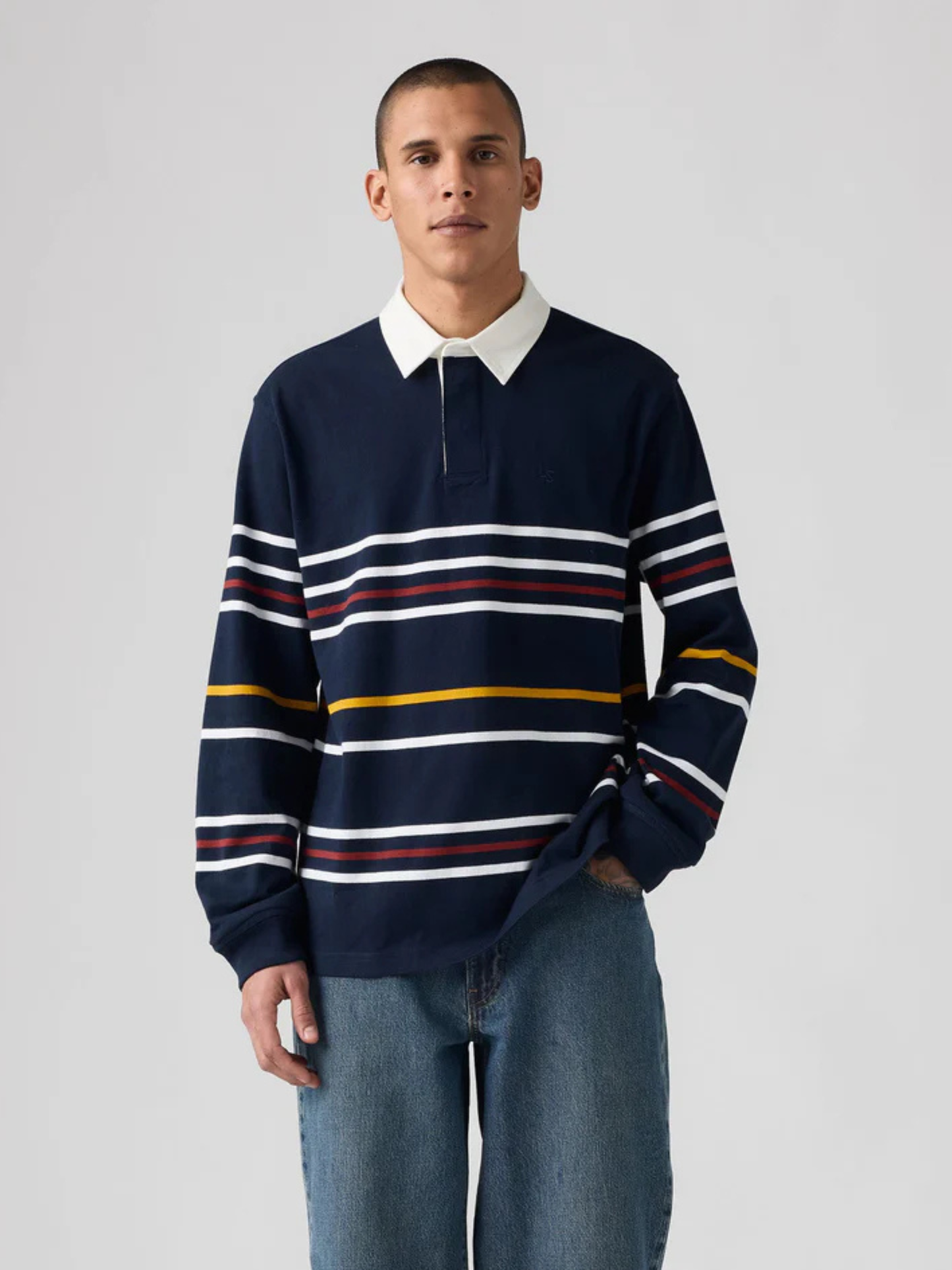 LEVI'S - Union Rugby Stripe Top -