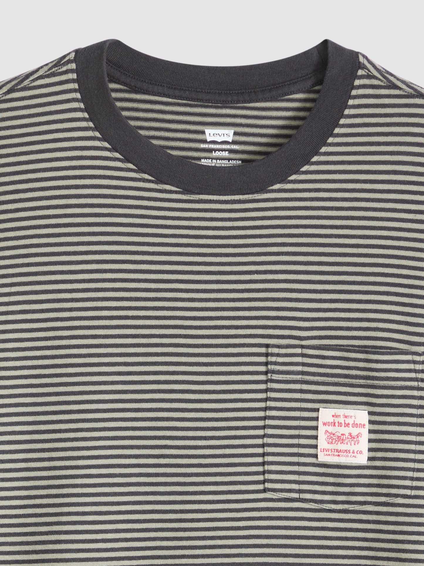 LEVI'S - Workwear Stripe Shortsleeve T-Shirt -