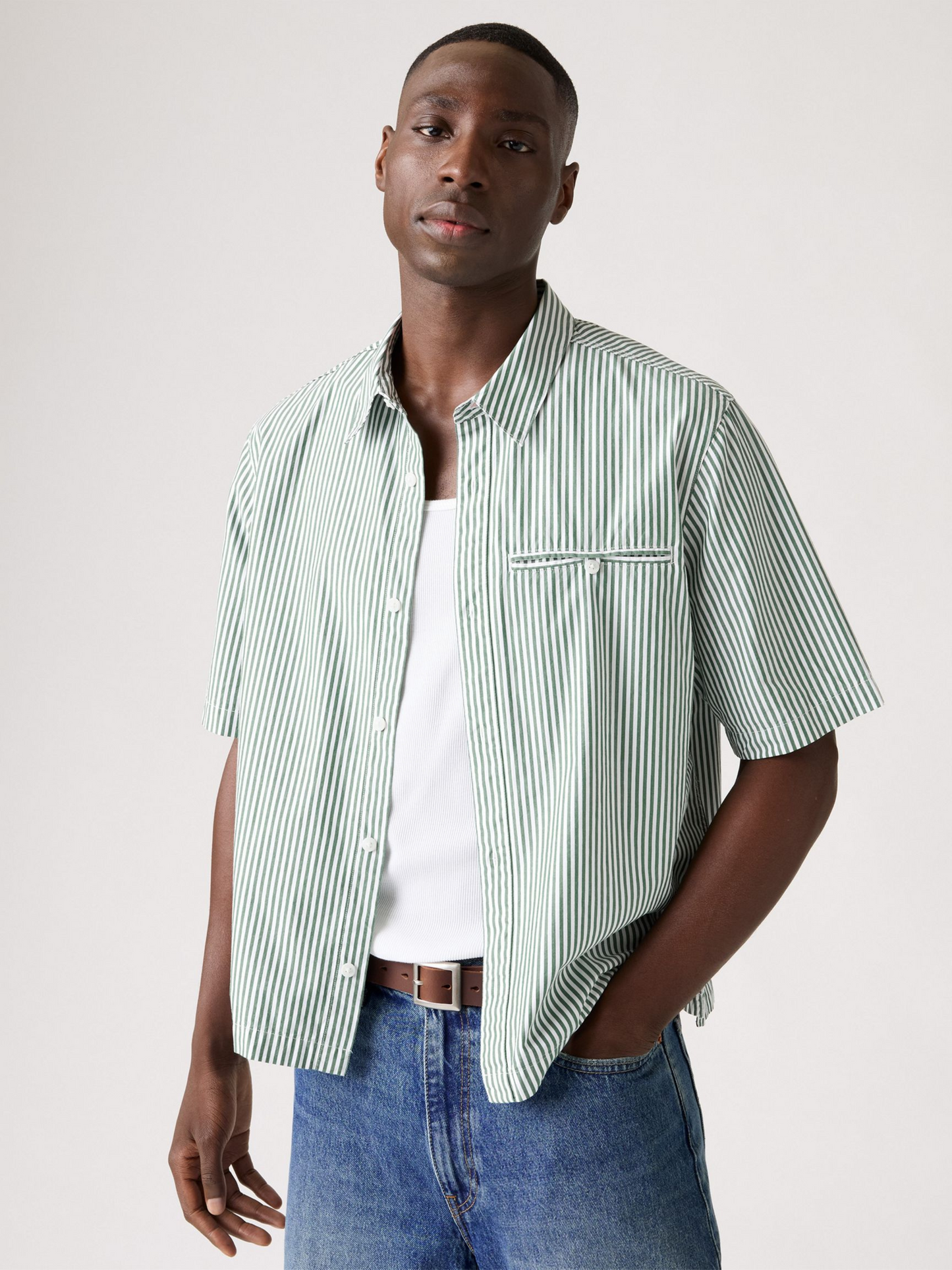 LEVI'S - Zandt Cropped Shirt -