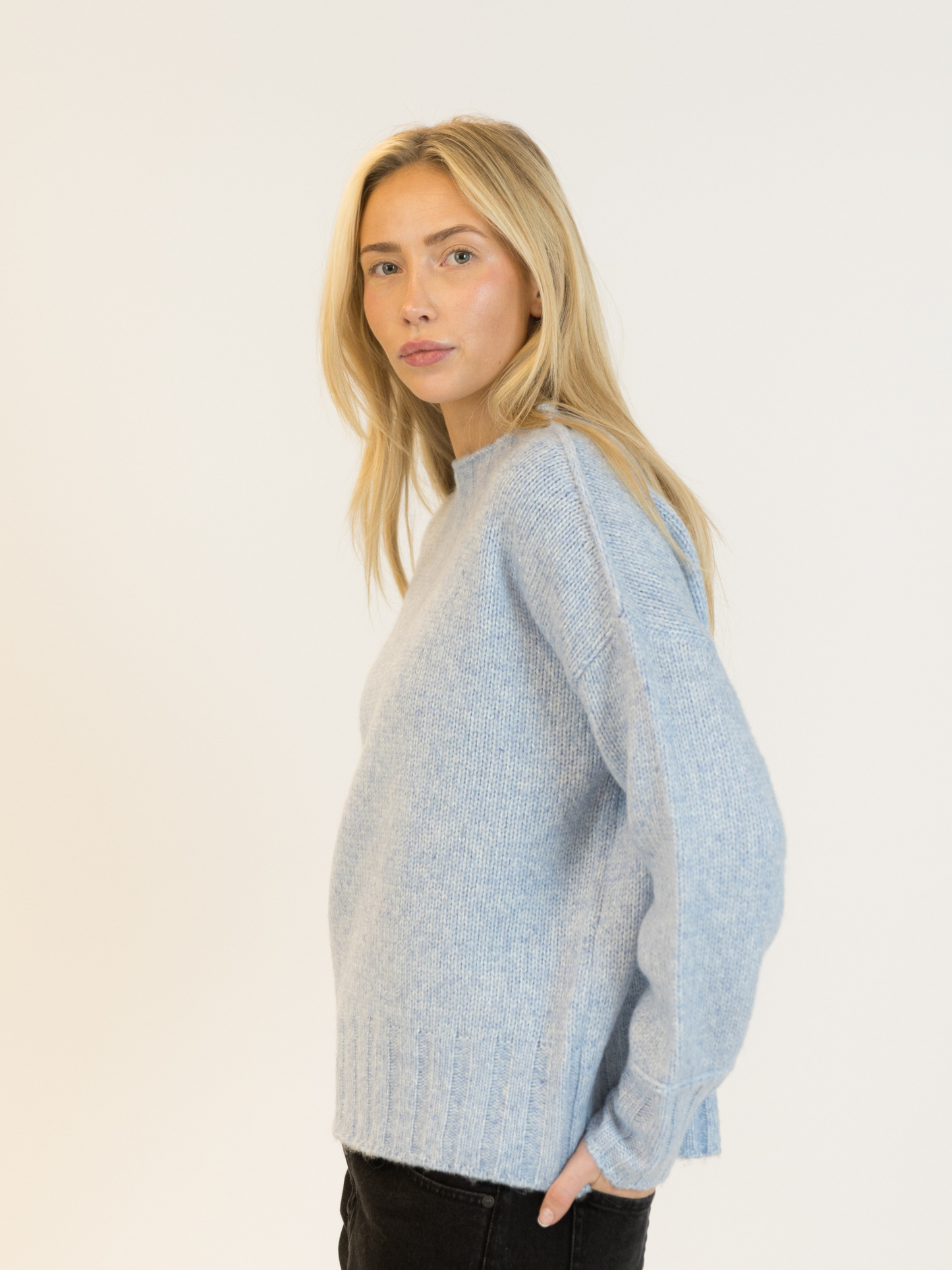 Tanya Crewneck Pullover Sweater