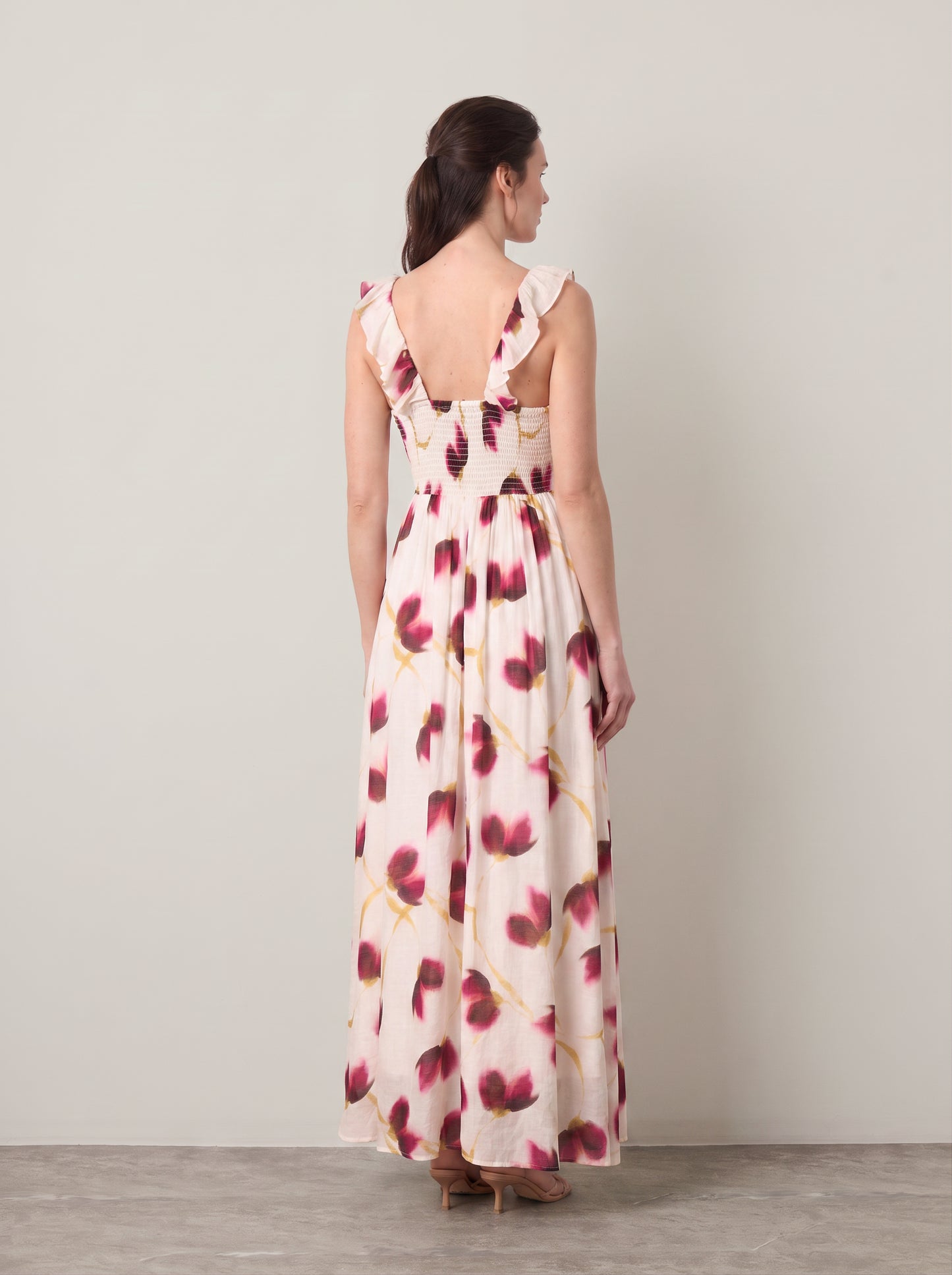 MINKPINK - Emery Ruffled Maxi Dress -