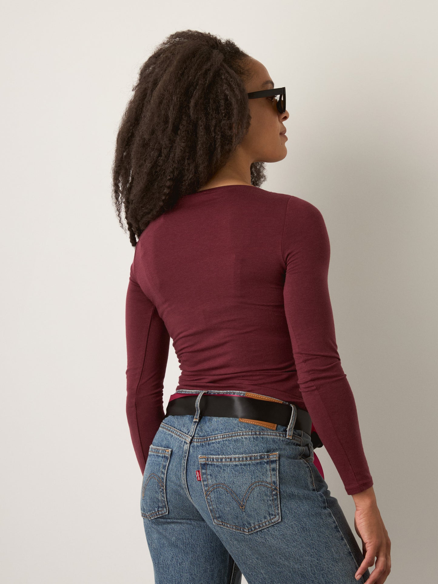 Nessa Boatneck Long Sleeve T-Shirt