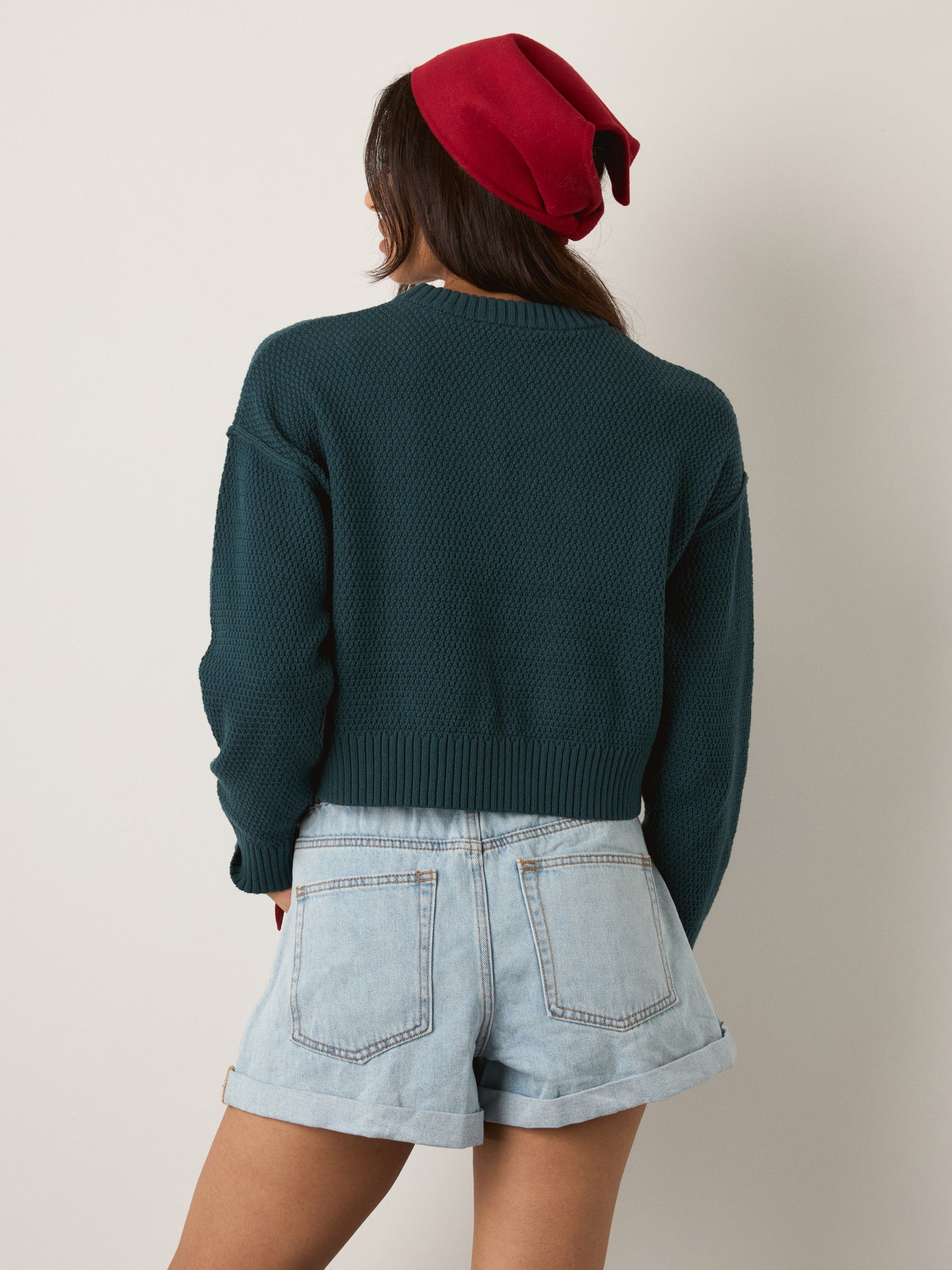 Kya Crewneck Pullover Sweater
