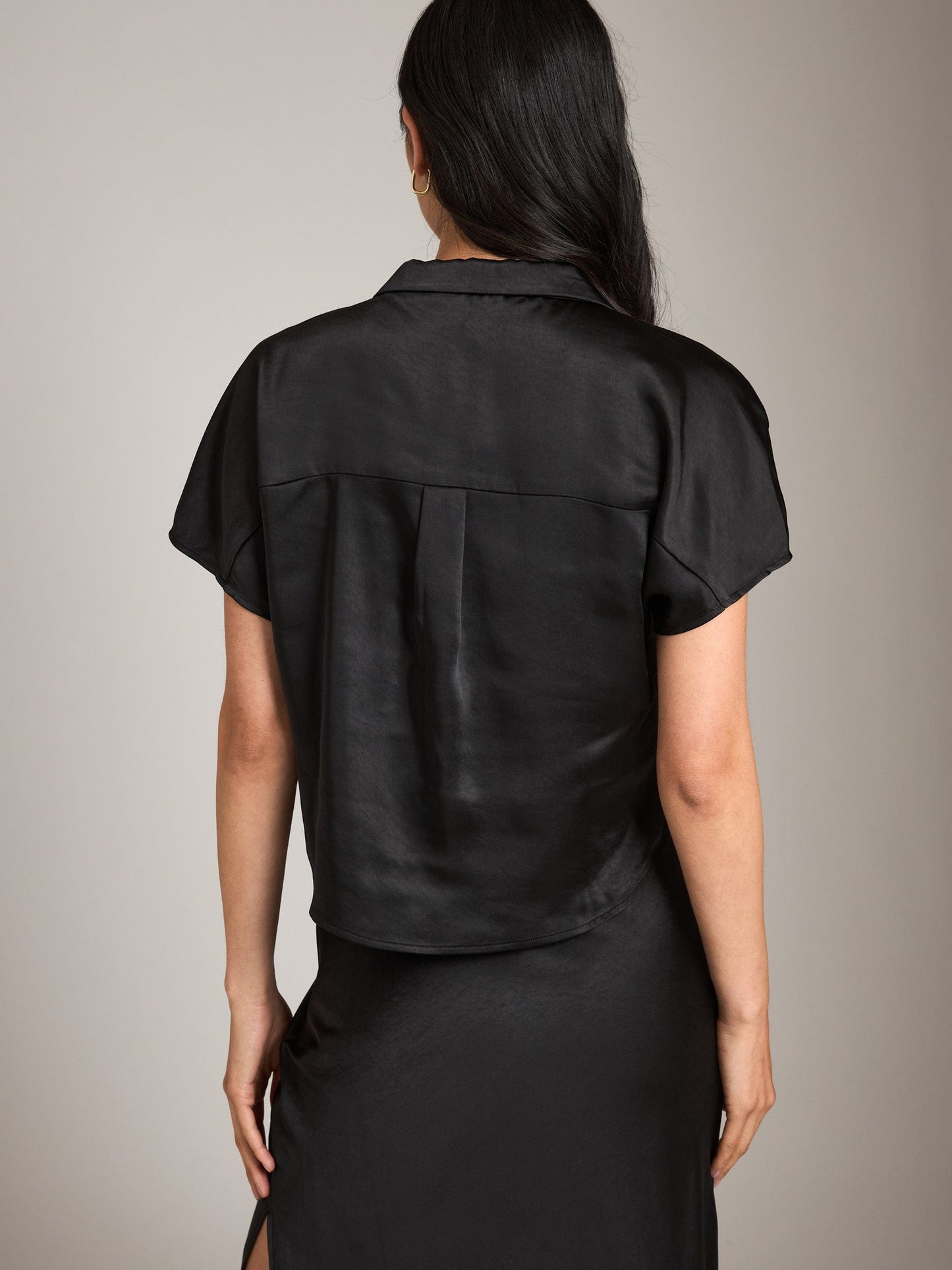 MONK & LOU - Satin Lemona Shirt