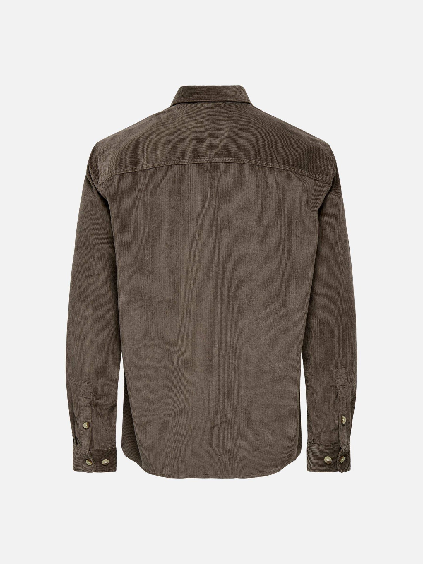 ONLY & SONS - Alp Washed Corduroy Longsleeve Shirt -
