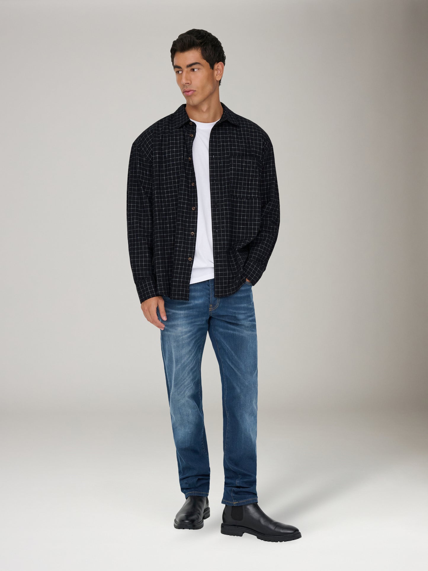 ONLY & SONS - Barney Longsleeve Check Shirt -