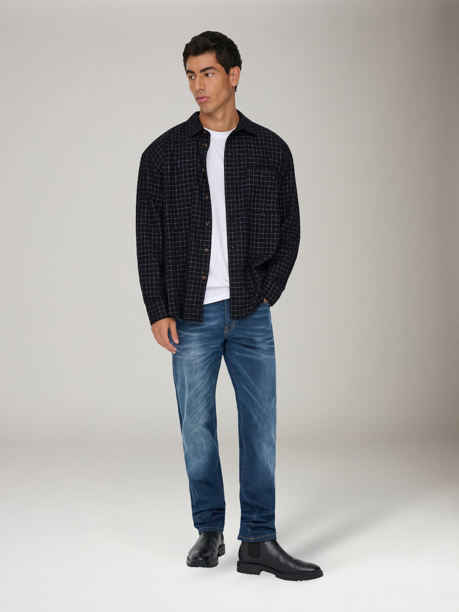 ONLY & SONS - Barney Longsleeve Check Shirt -