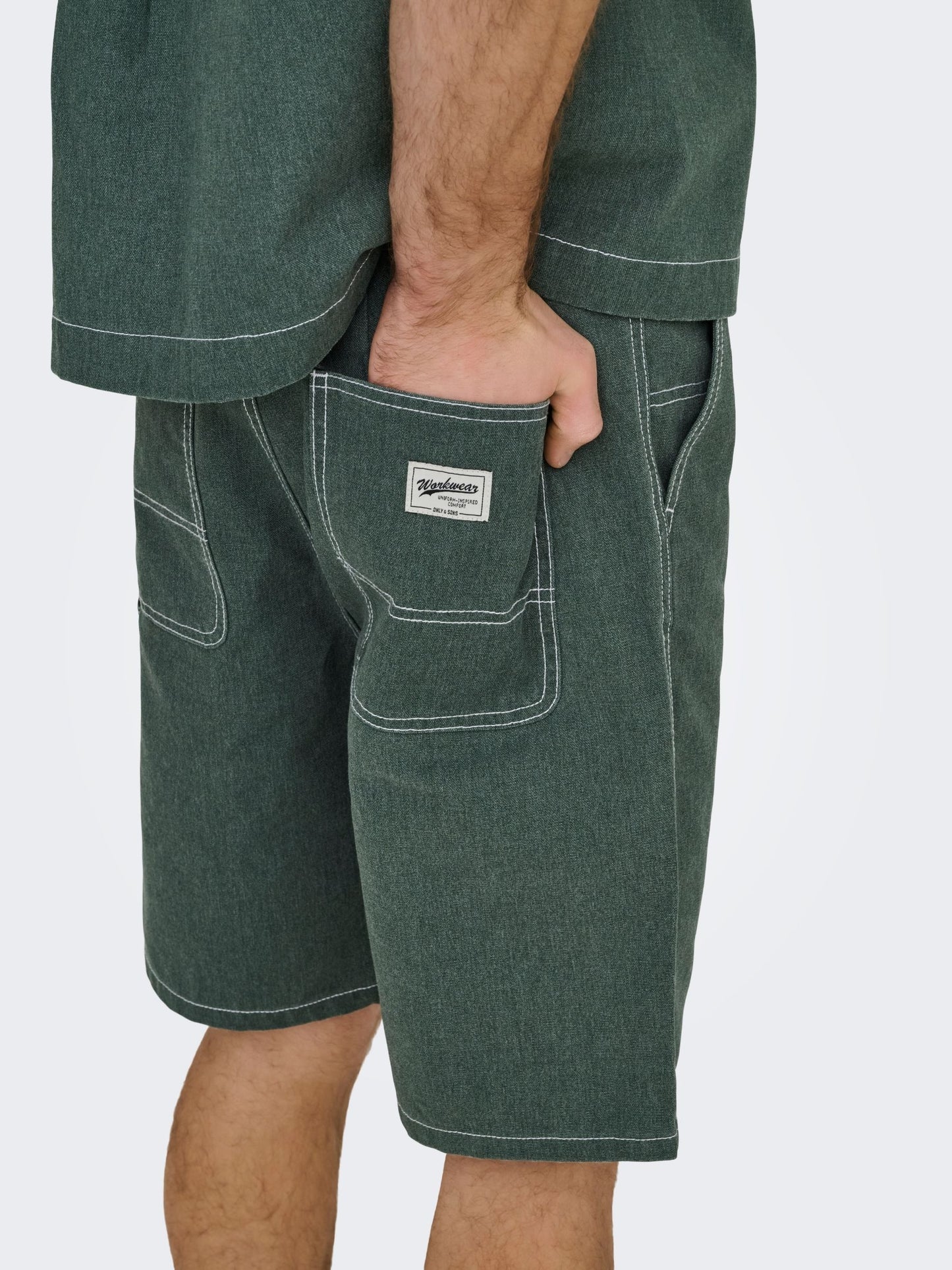 ONLY & SONS - Edge Denim Work Shorts -