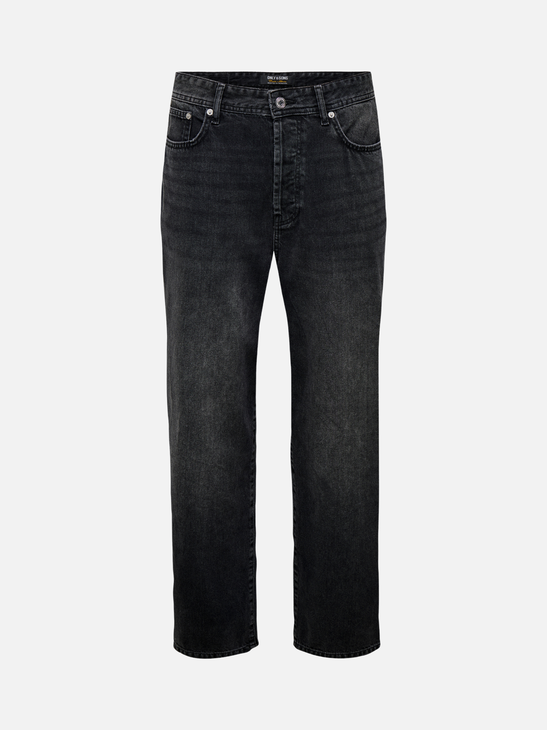 ONLY & SONS - Fade Loose Tai Denim Jeans - Washed Black