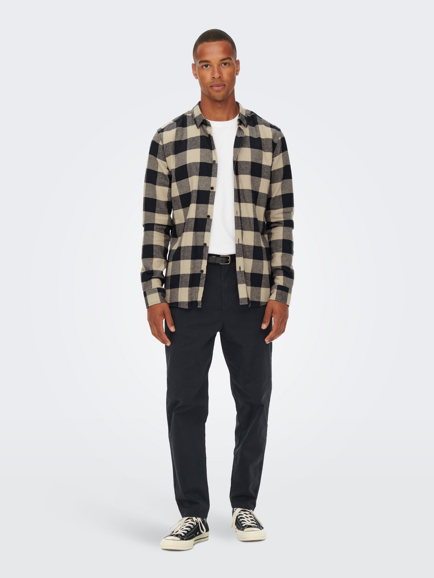 ONLY & SONS - Gudmund Longsleeve Checked Shirt -