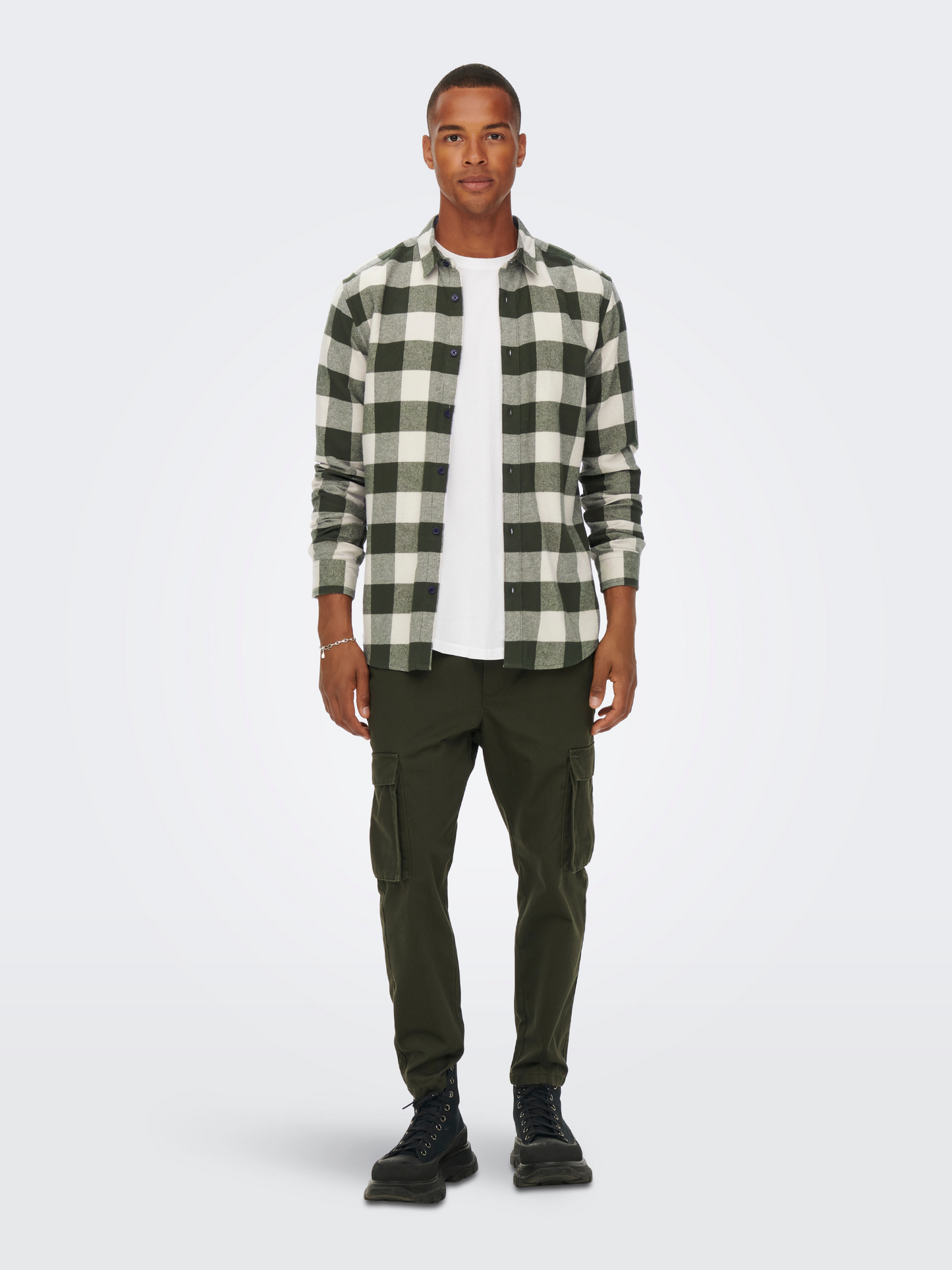 ONLY & SONS - Gudmund Longsleeve Checked Shirt -