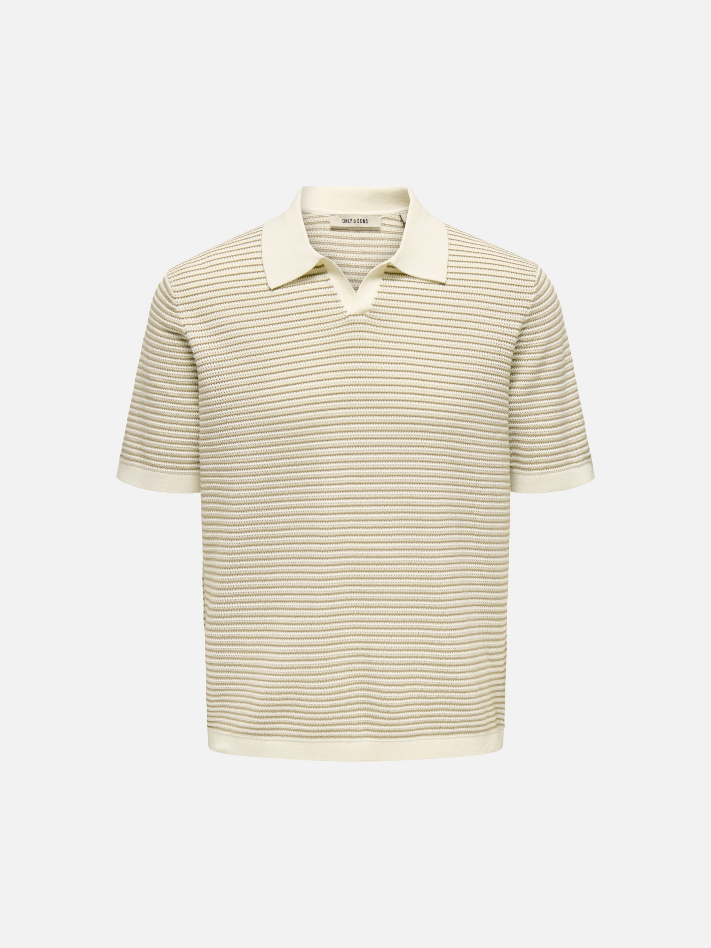 Kian Split Neck Knit Polo