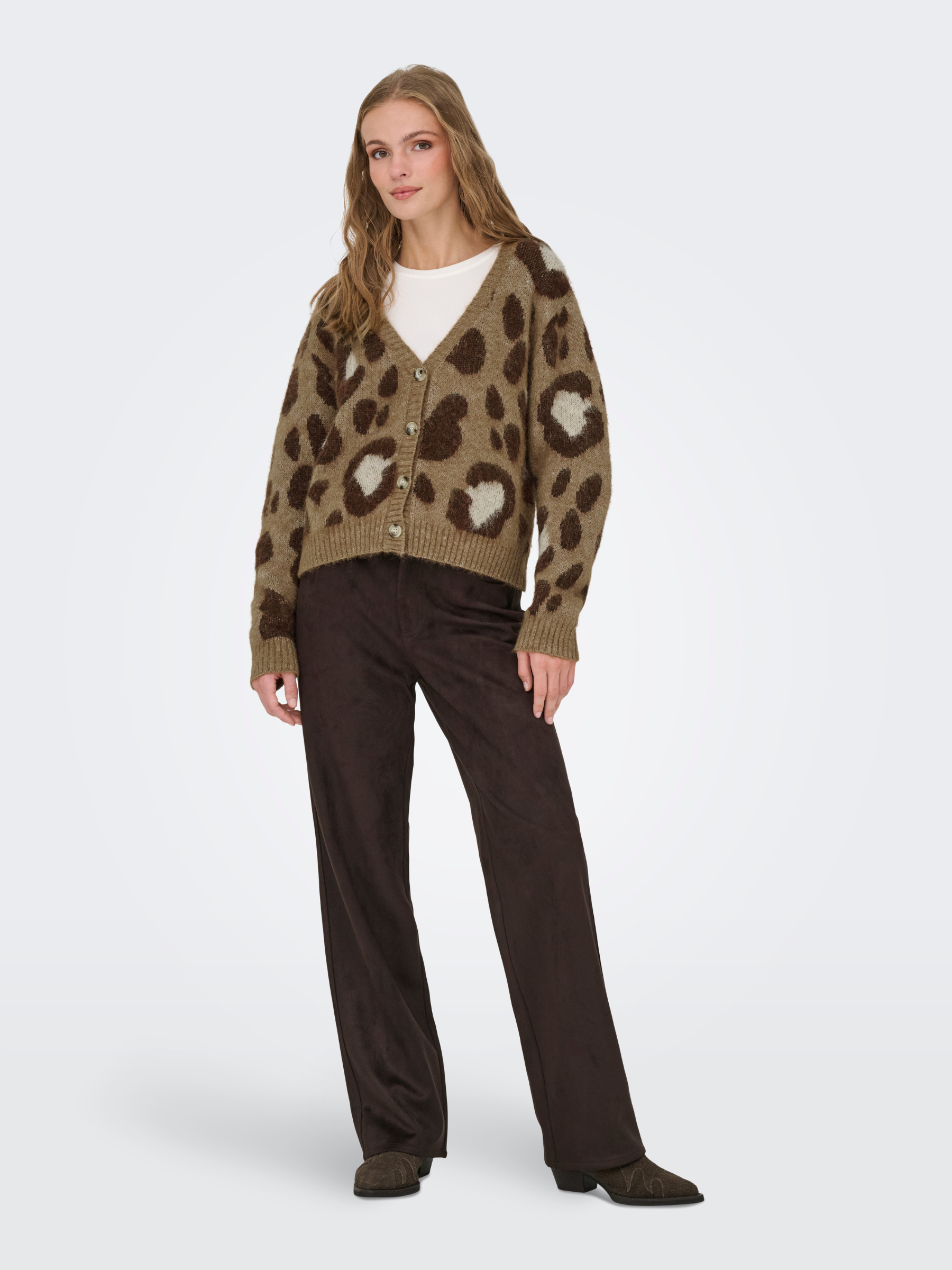 ONLY - Edelie Leopard Cardigan -