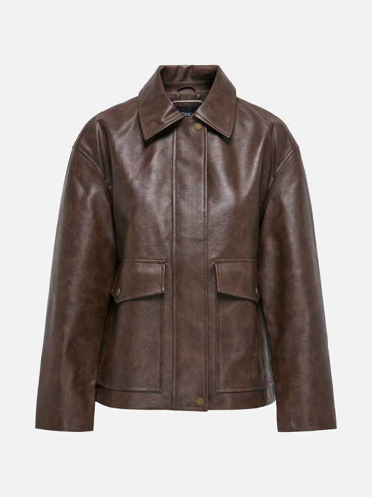 ONLY - Jasmin Faux Leather Jacket -