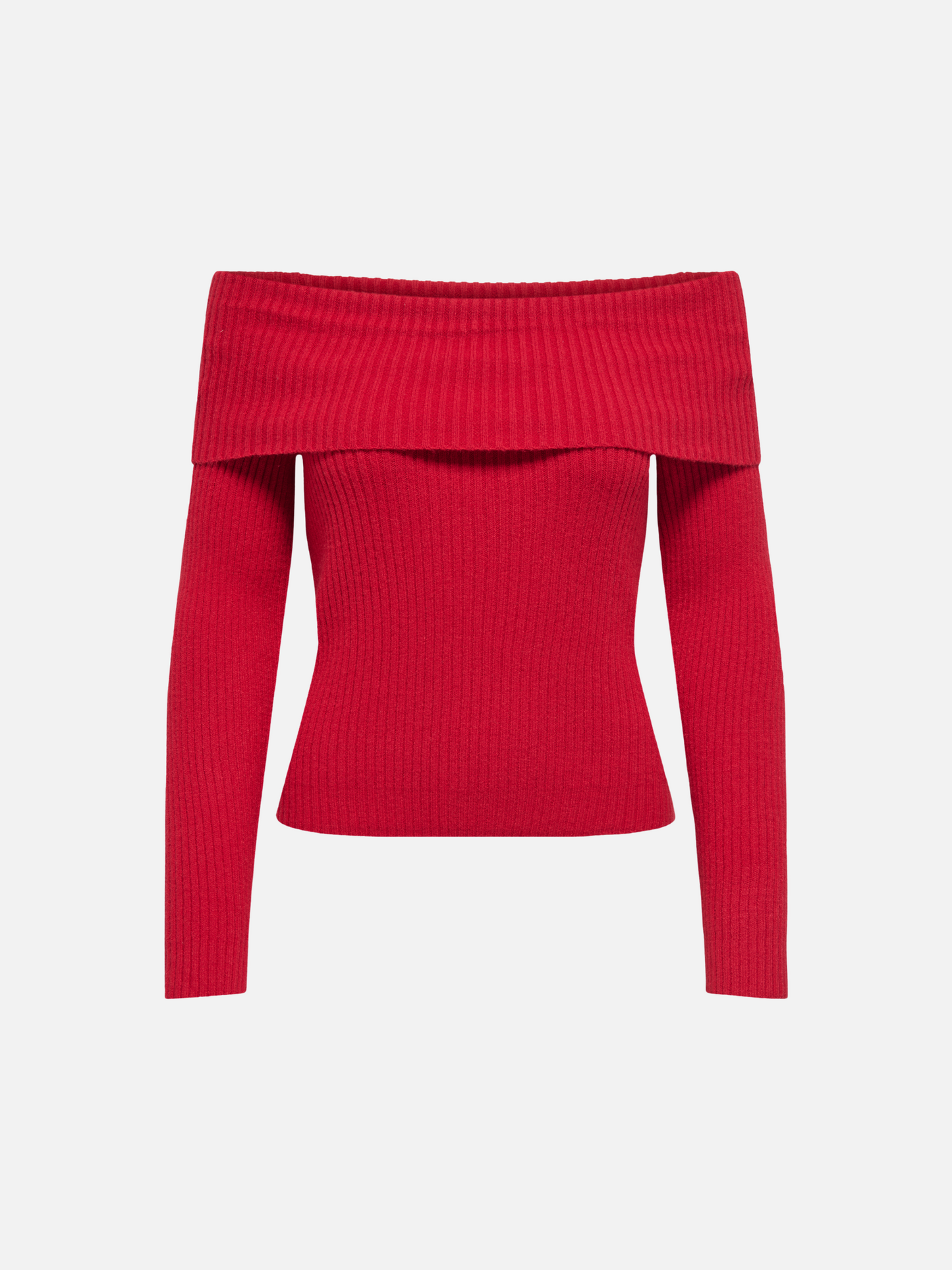 ONLY - Katia Off the Shoulder Top - Salsa