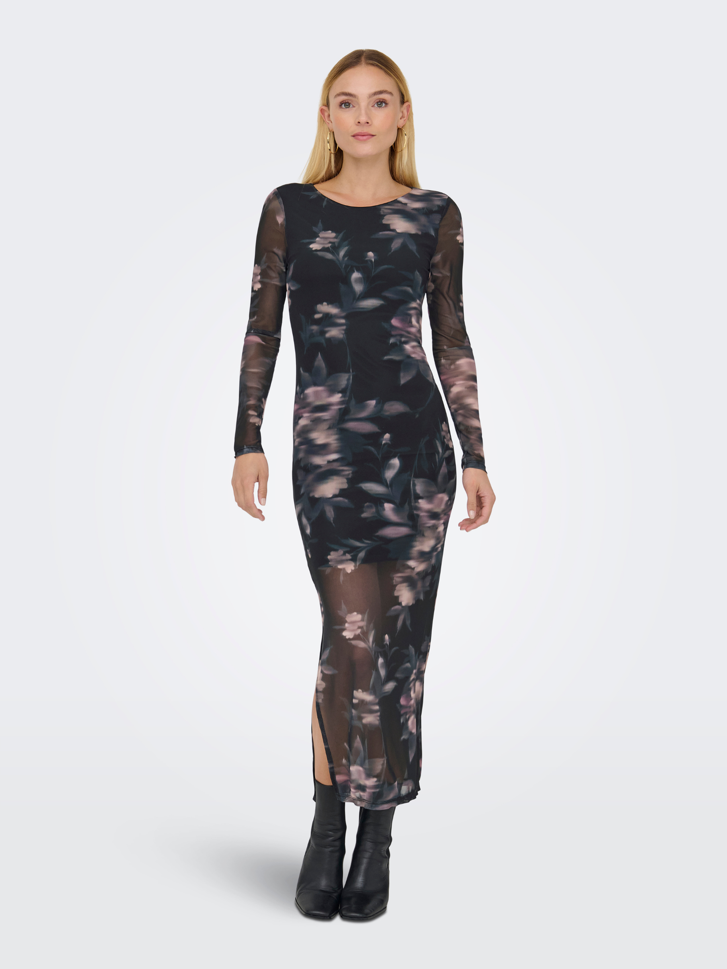 Kaya Midi Mesh Dress