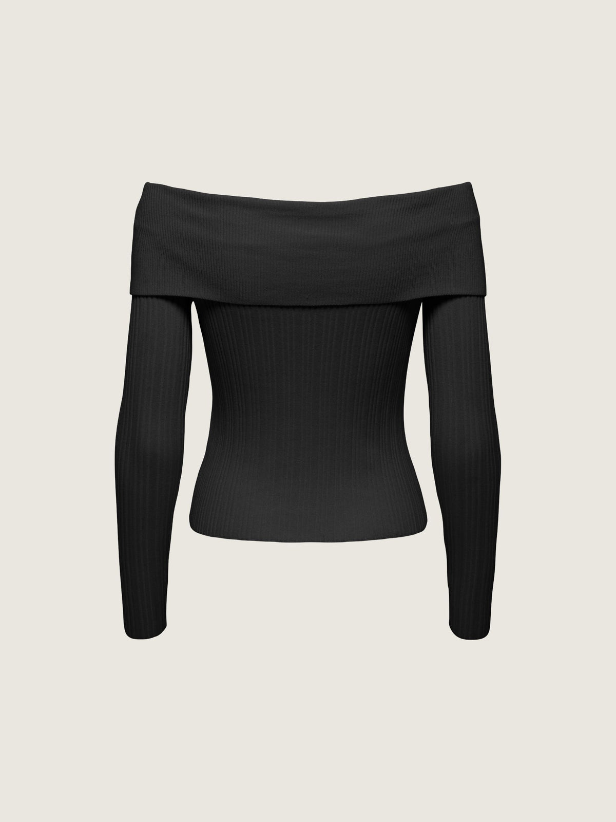 ONLY - Meddi Ribbed Off Shoulder Top -