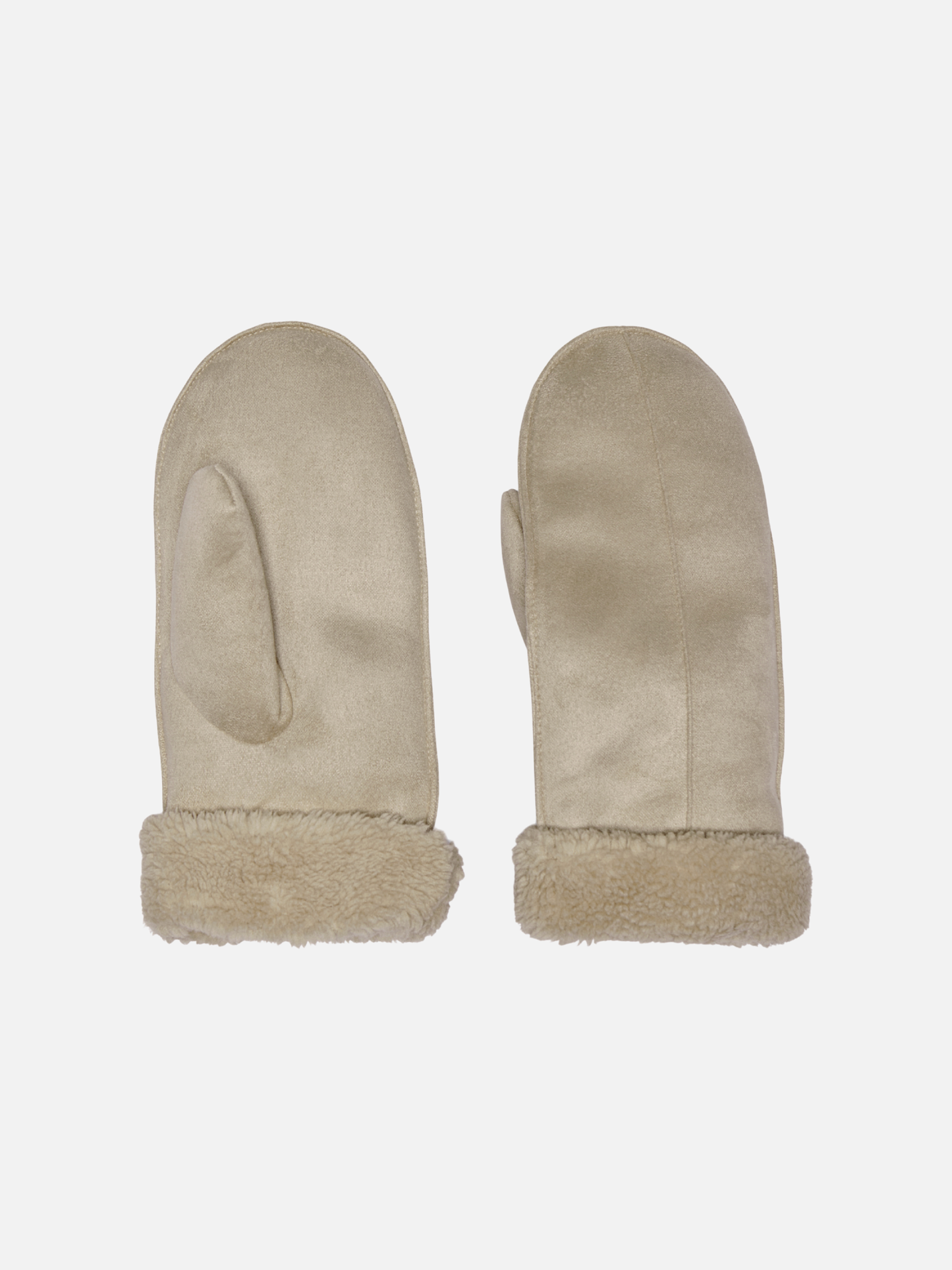 ONLY - Nicki Faux Suede Mittens -