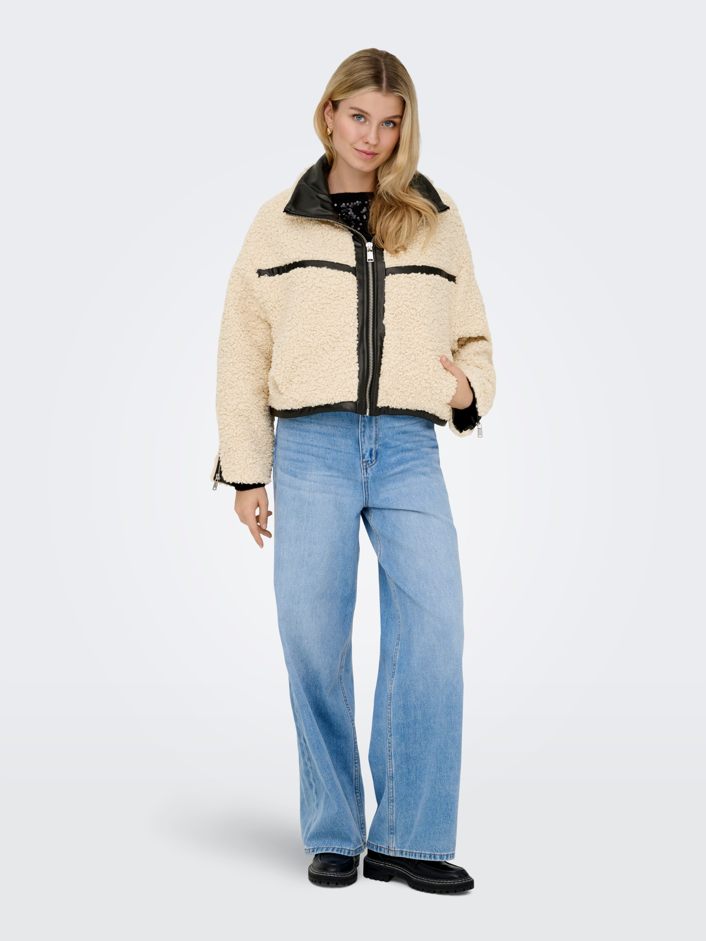 Patti Teddy Short Jacket