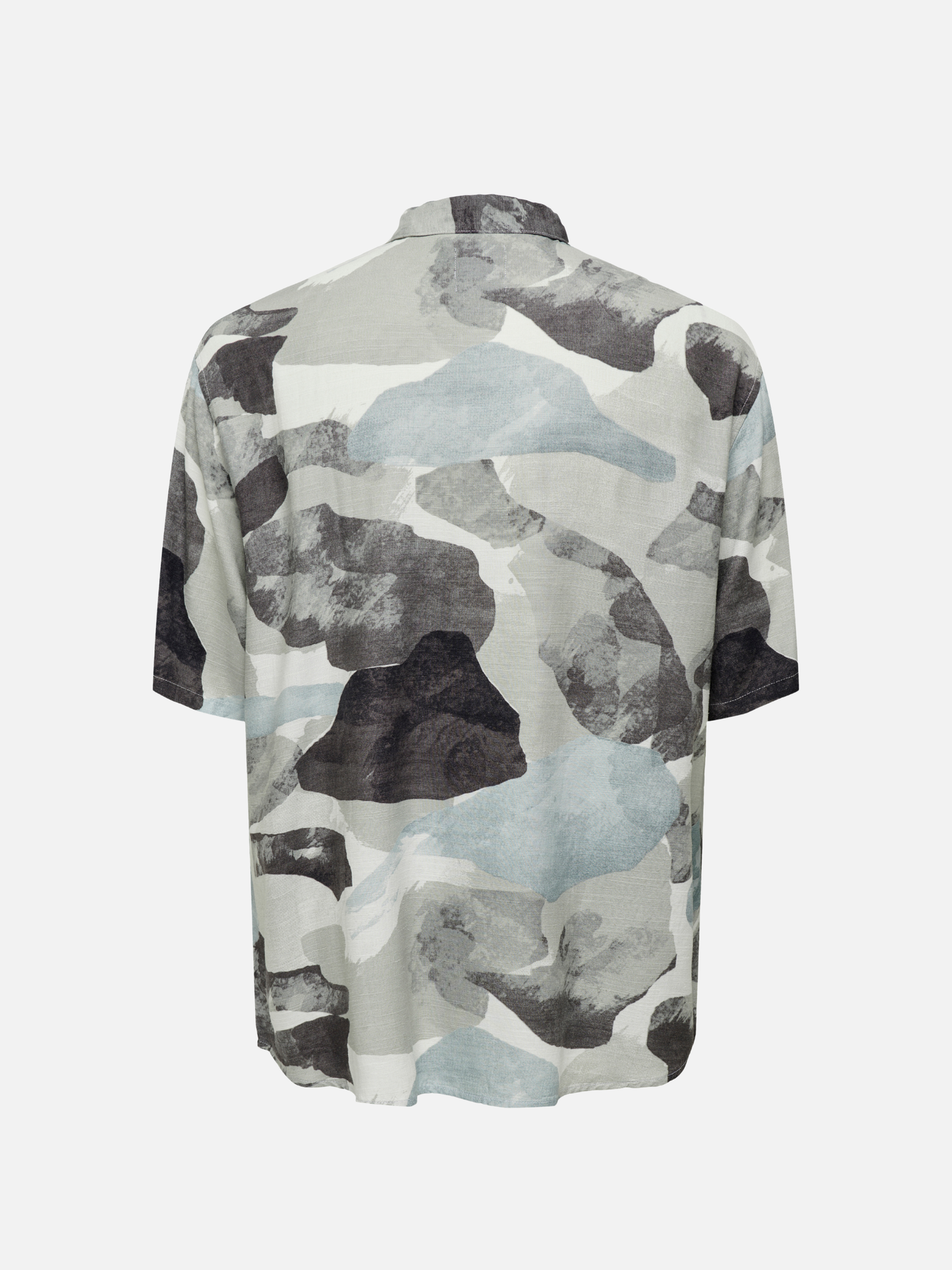 ONLY & SONS-Bud Life Short Sleeve Shirt-Surf Spray
