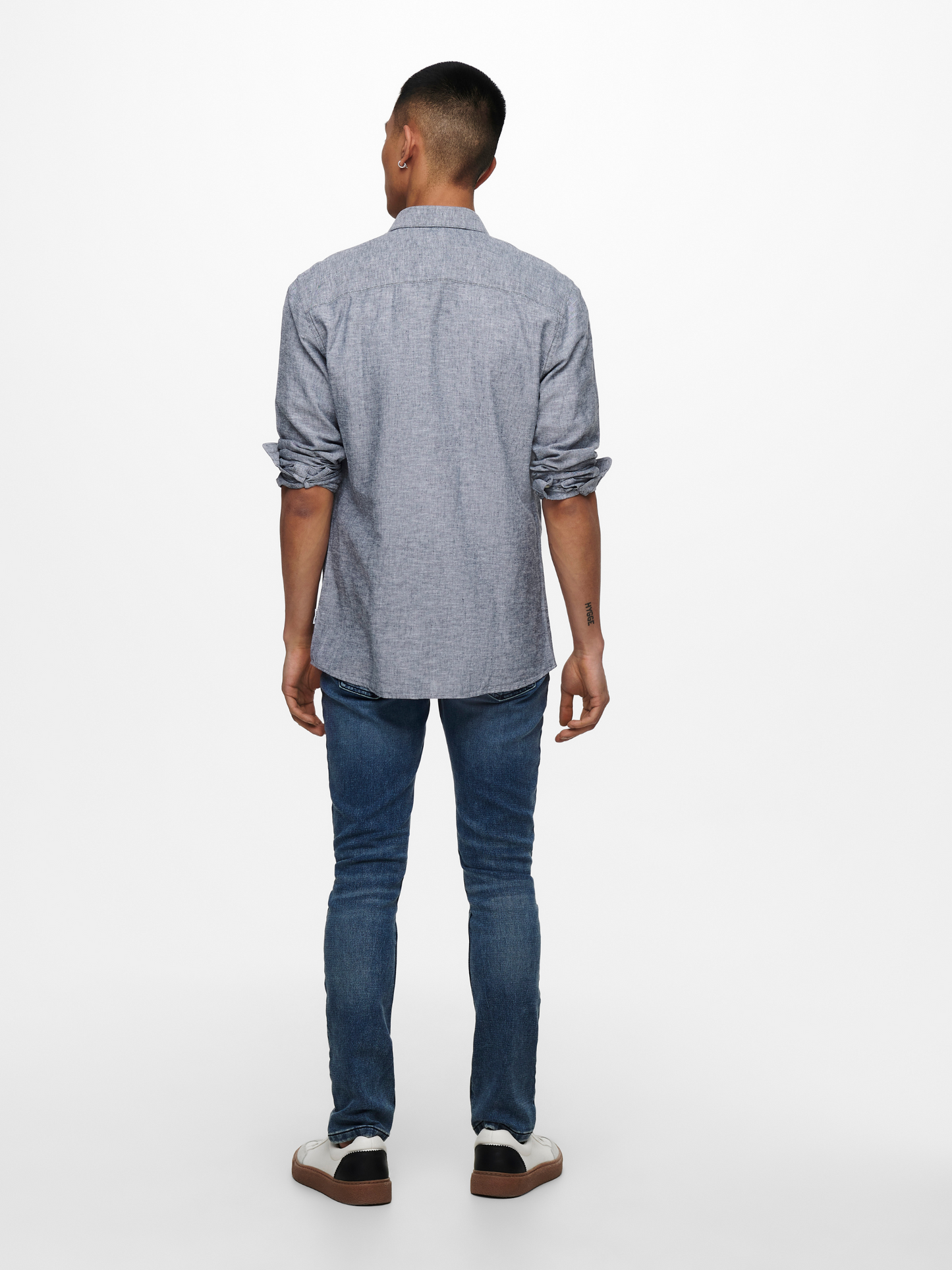 ONLY & SONS - Caiden Solid Long Sleeve Shirt