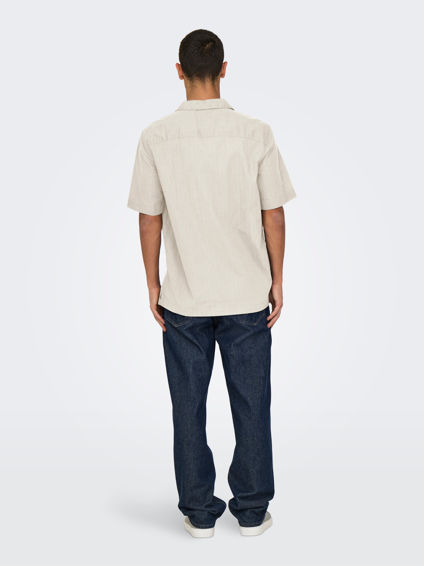 ONLY & SONS-Gali Resort Shirt-Egret