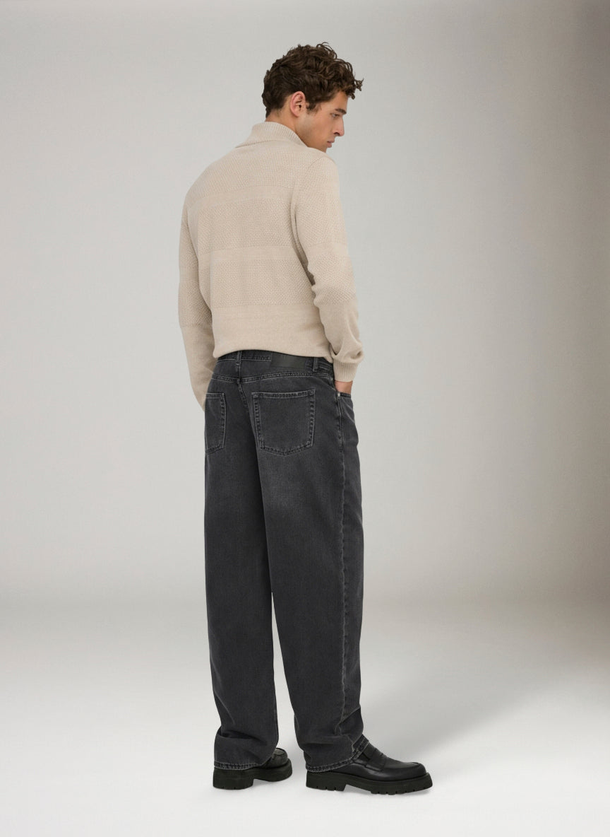 ONLY & SONS - Fade Loose Tai Denim Jeans -