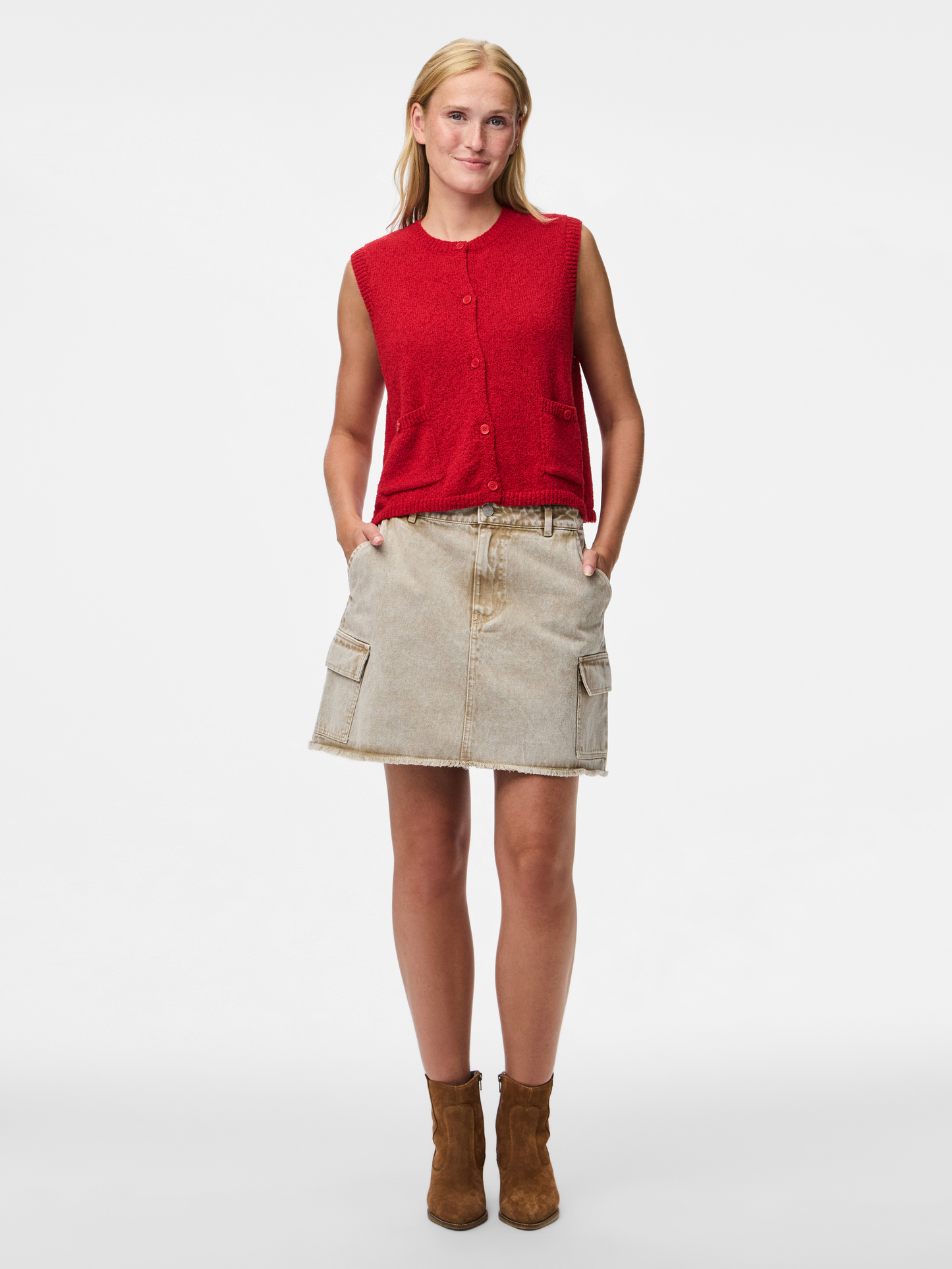 Jessie Buttoned Sweater Vest