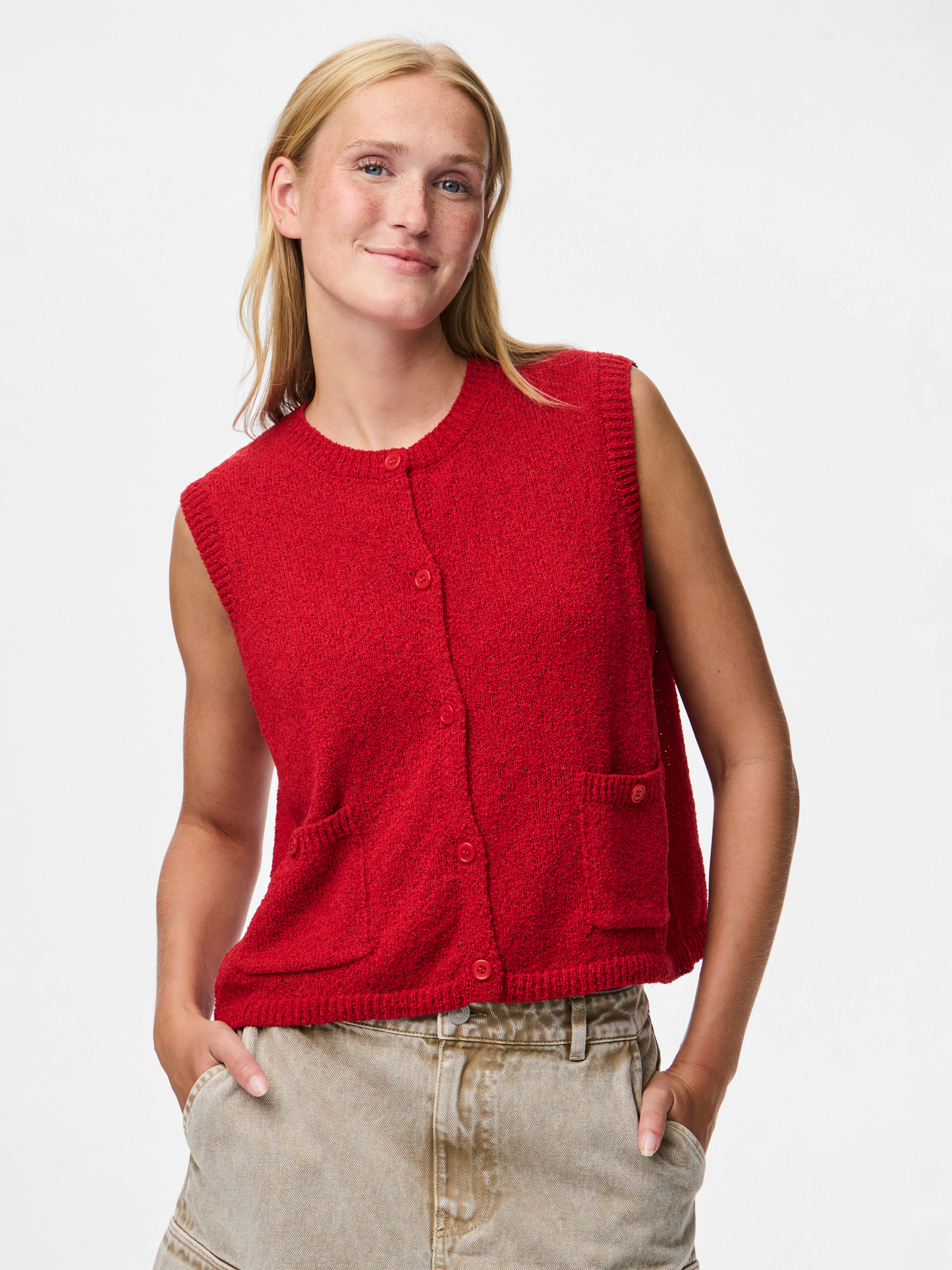 Jessie Buttoned Sweater Vest