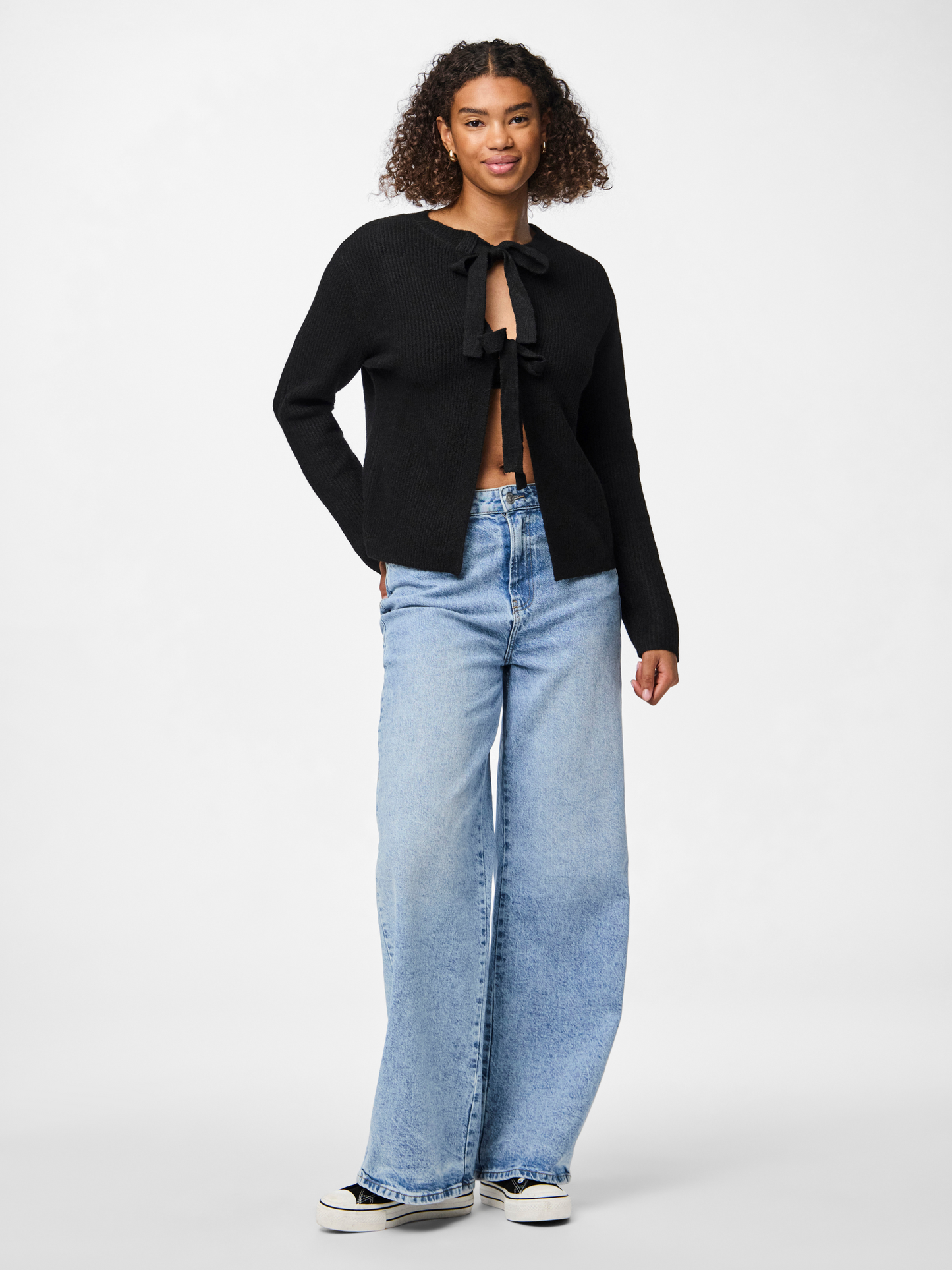 Silly Reversible Tie Cardigan