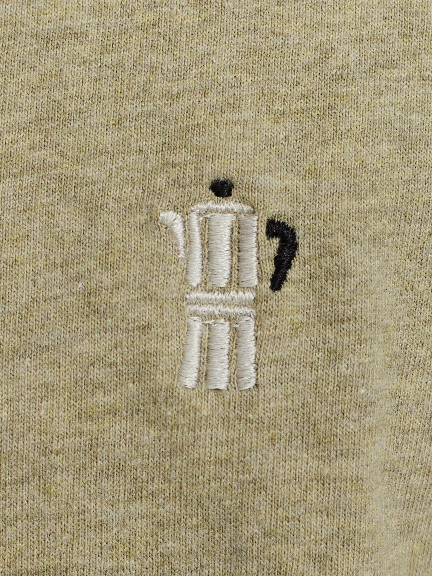 REVOLUTION - Espresso Embroidery T-Shirt -