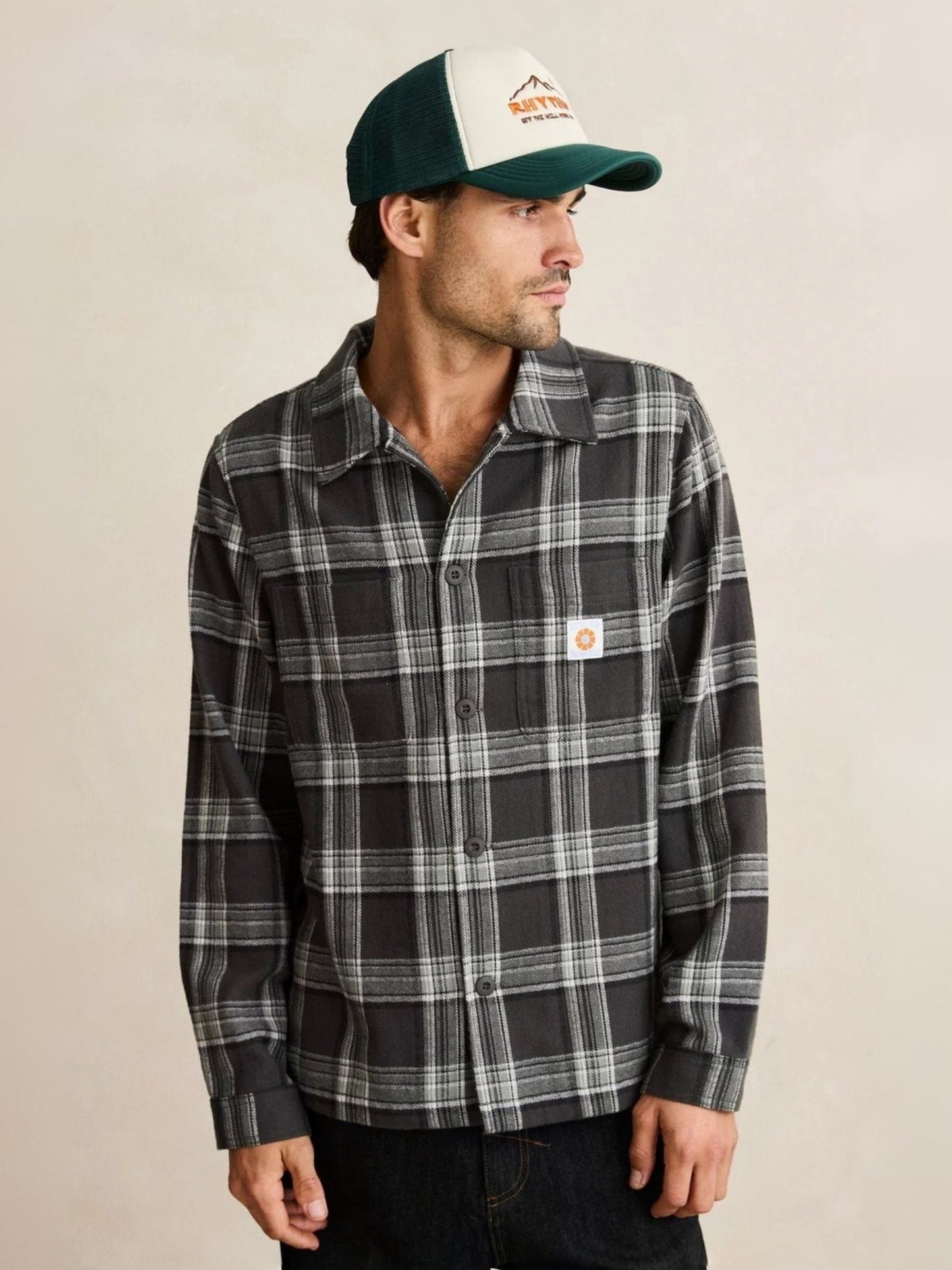 RHYTHM - Alex Check Longsleeve Shirt -