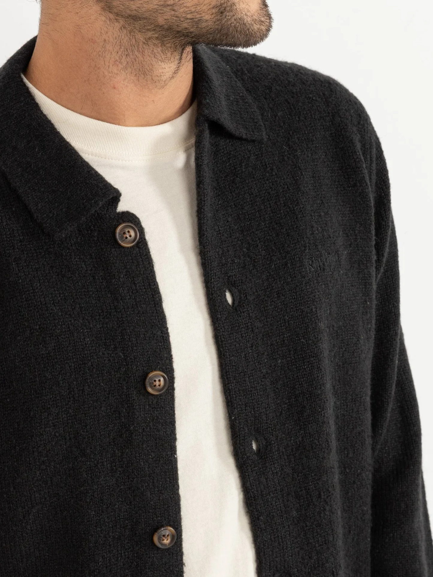 RHYTHM - Mohair Button Up Knit -