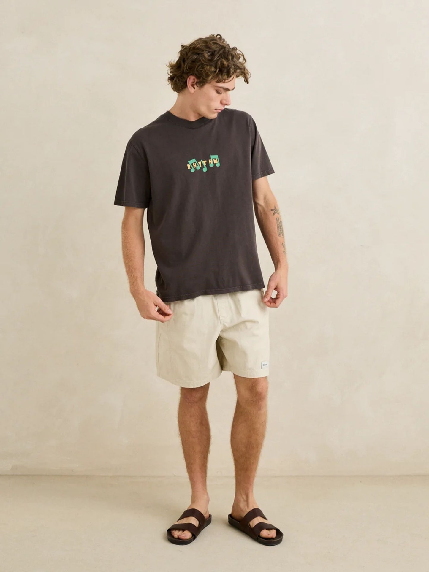 RHYTHM - Radio Sounds Vintage Shortsleeve T-Shirt -