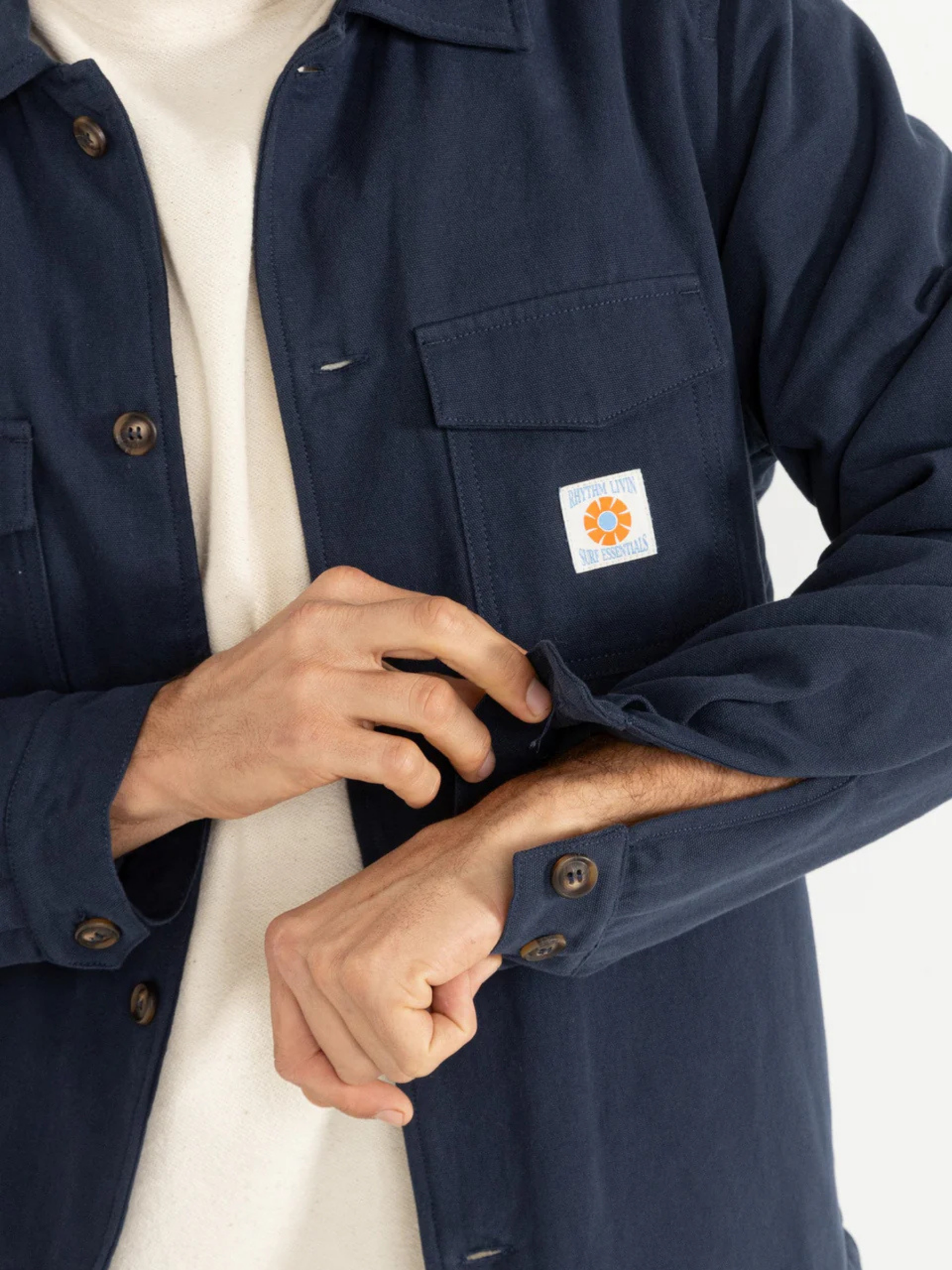 RHYTHM - Sherpa Lined Work Shirt -