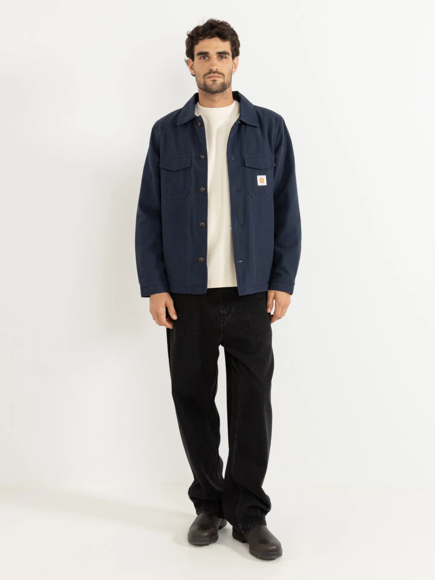 RHYTHM - Sherpa Lined Work Shirt -