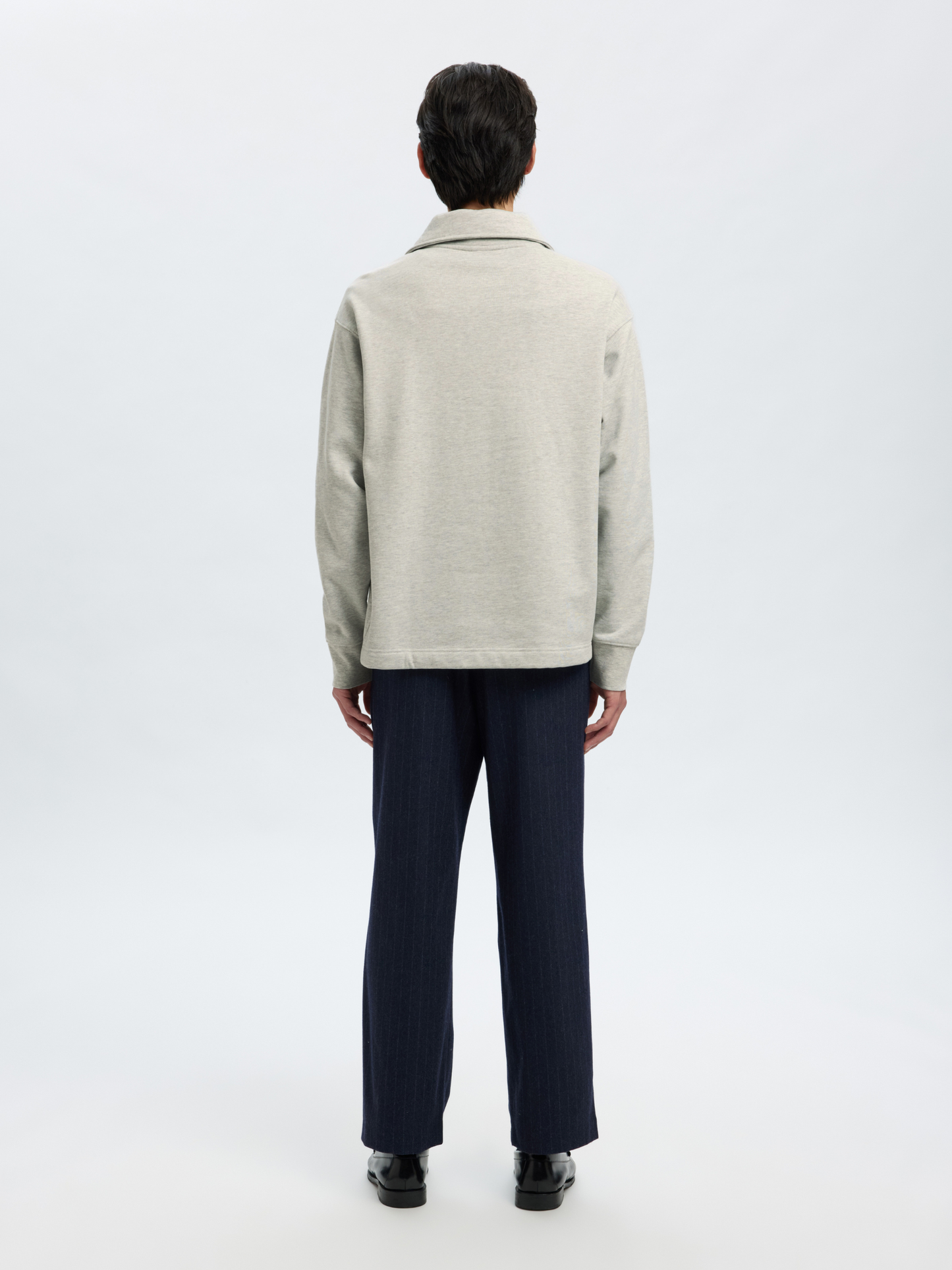 SELECTED - Aron Half Zip Sweatshirt -