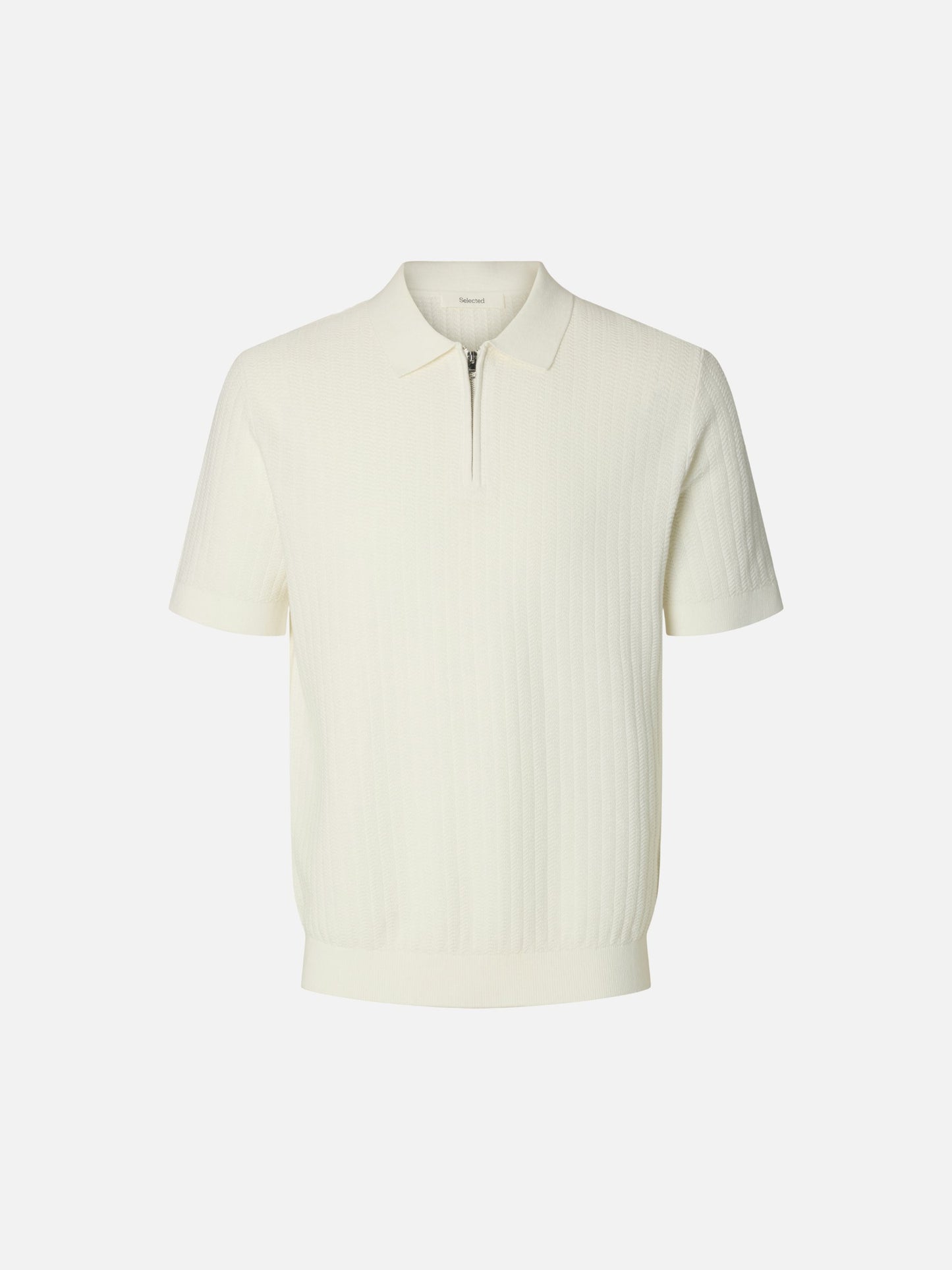 SELECTED - Cran Knit Zip Polo -
