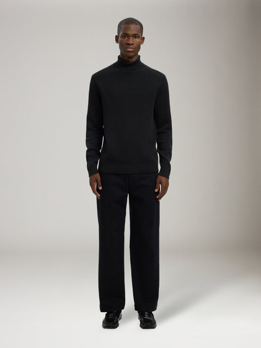 SELECTED - Dane Rollneck Sweater -