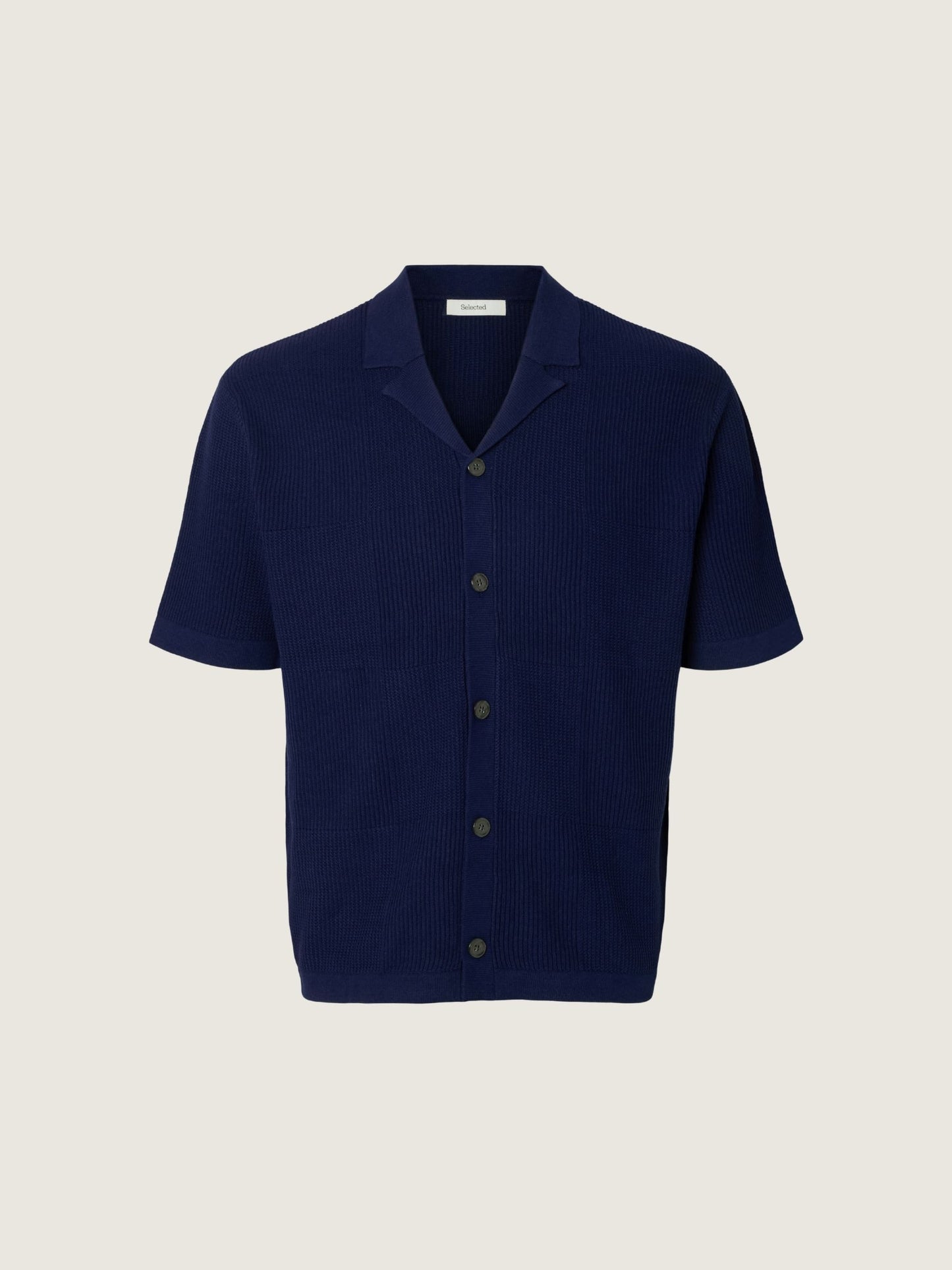 SELECTED - Hace Shortsleeve Cardigan -