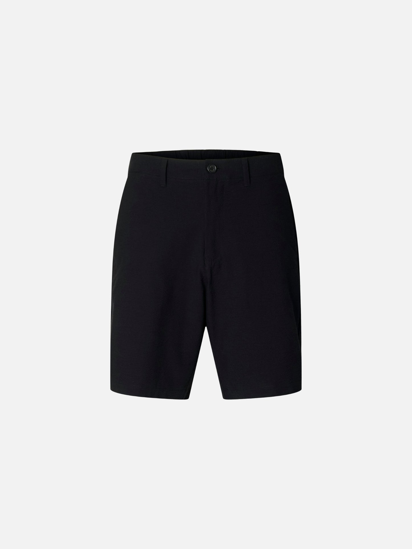 SELECTED - Karl Seersucker Short - Black