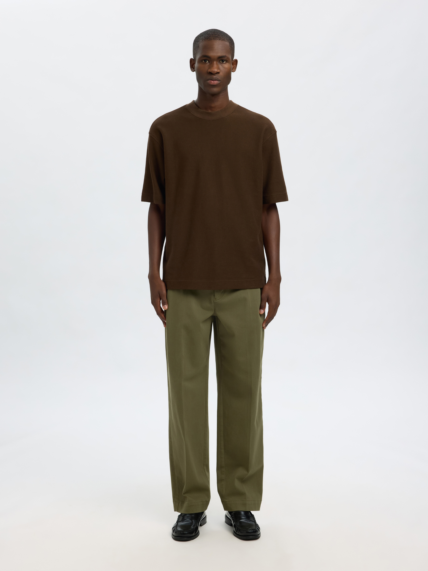 SELECTED - Kasper O-Neck T-Shirt -