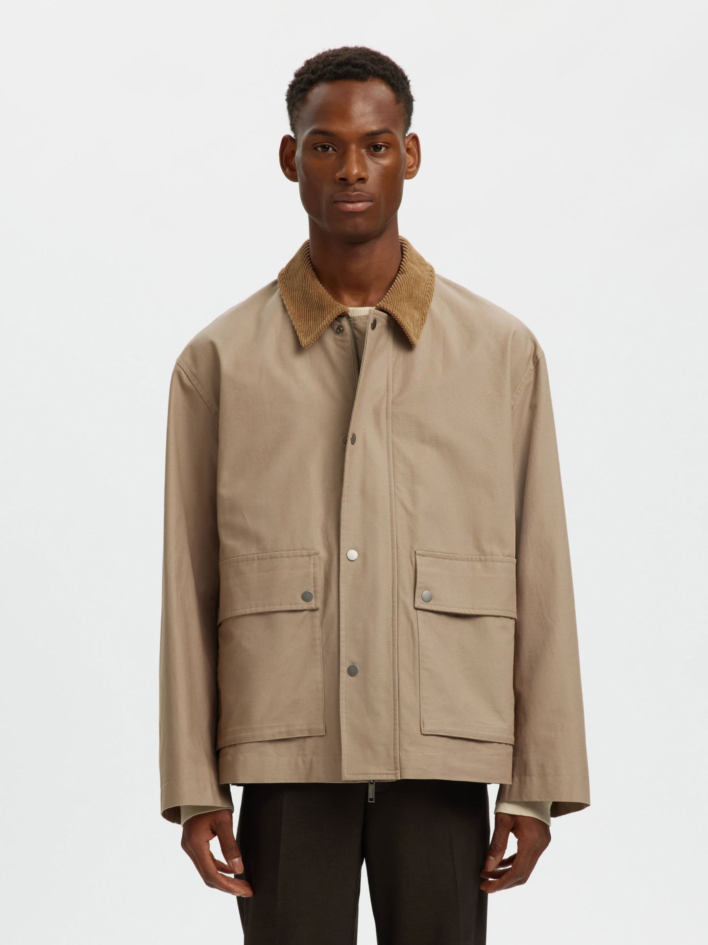 SELECTED - Kyle Cotton Jacket -