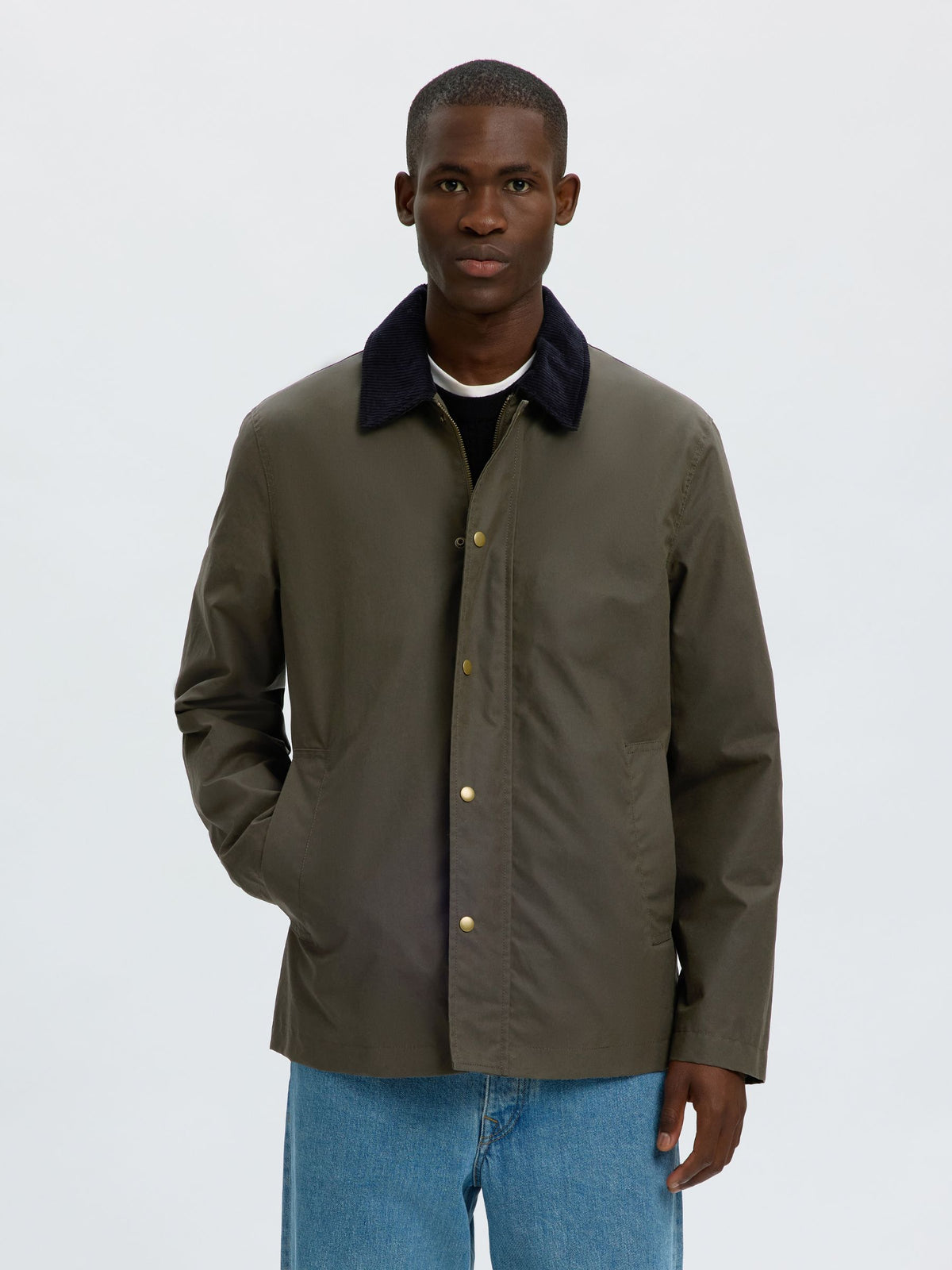 SELECTED - Walter Waxed Cotton 2.0 Jacket -