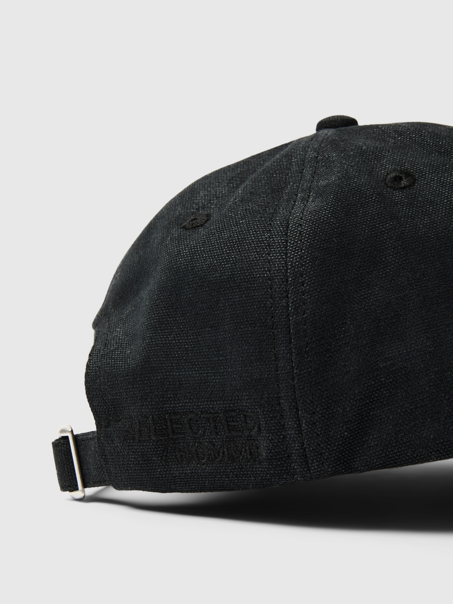 SELECTED-Winston-Lance Cap-Black