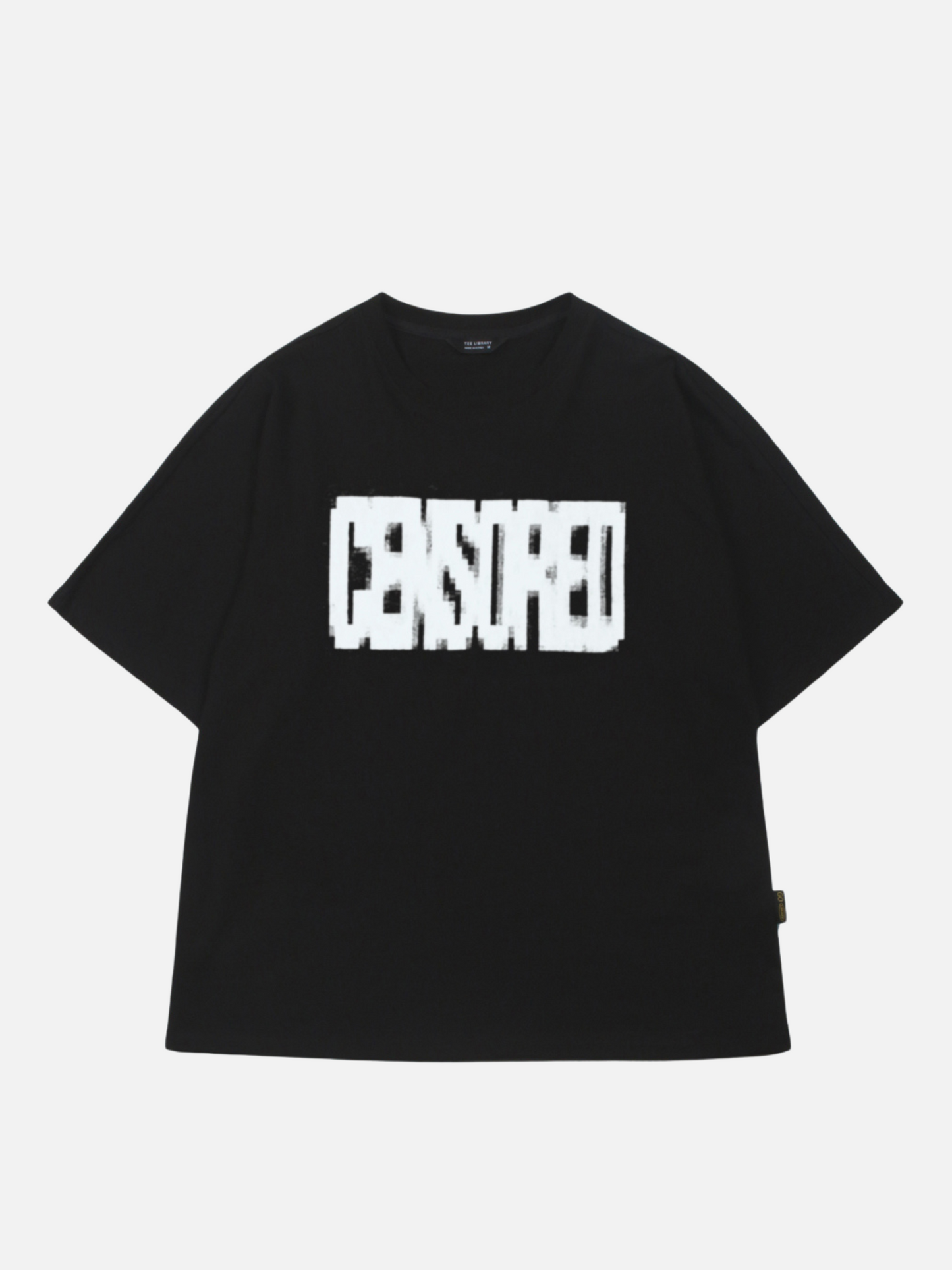 TEE LIBRARY - Censored Boxy Tee -