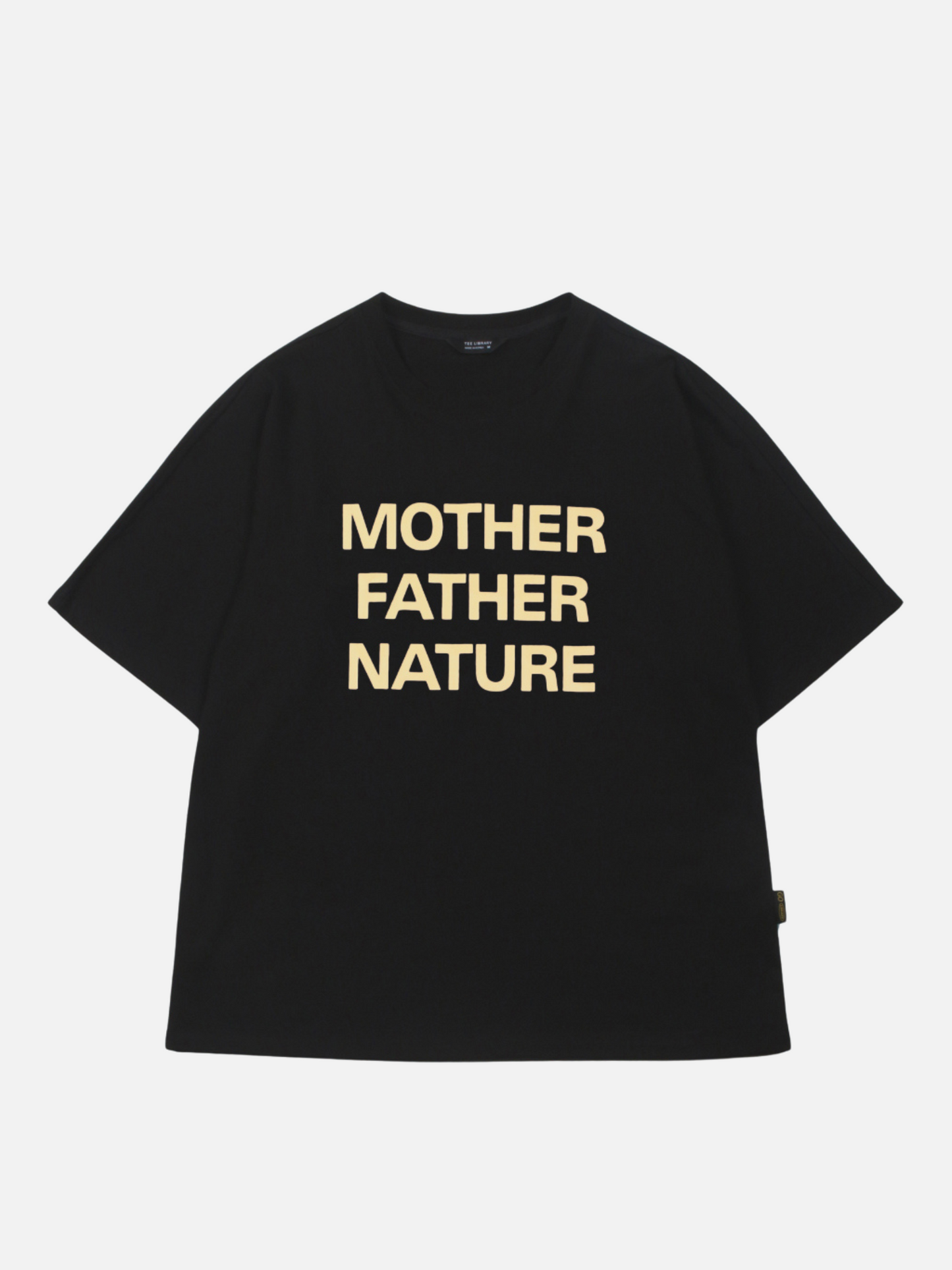 TEE LIBRARY - Mother, Father, Nature Boxy Tee -